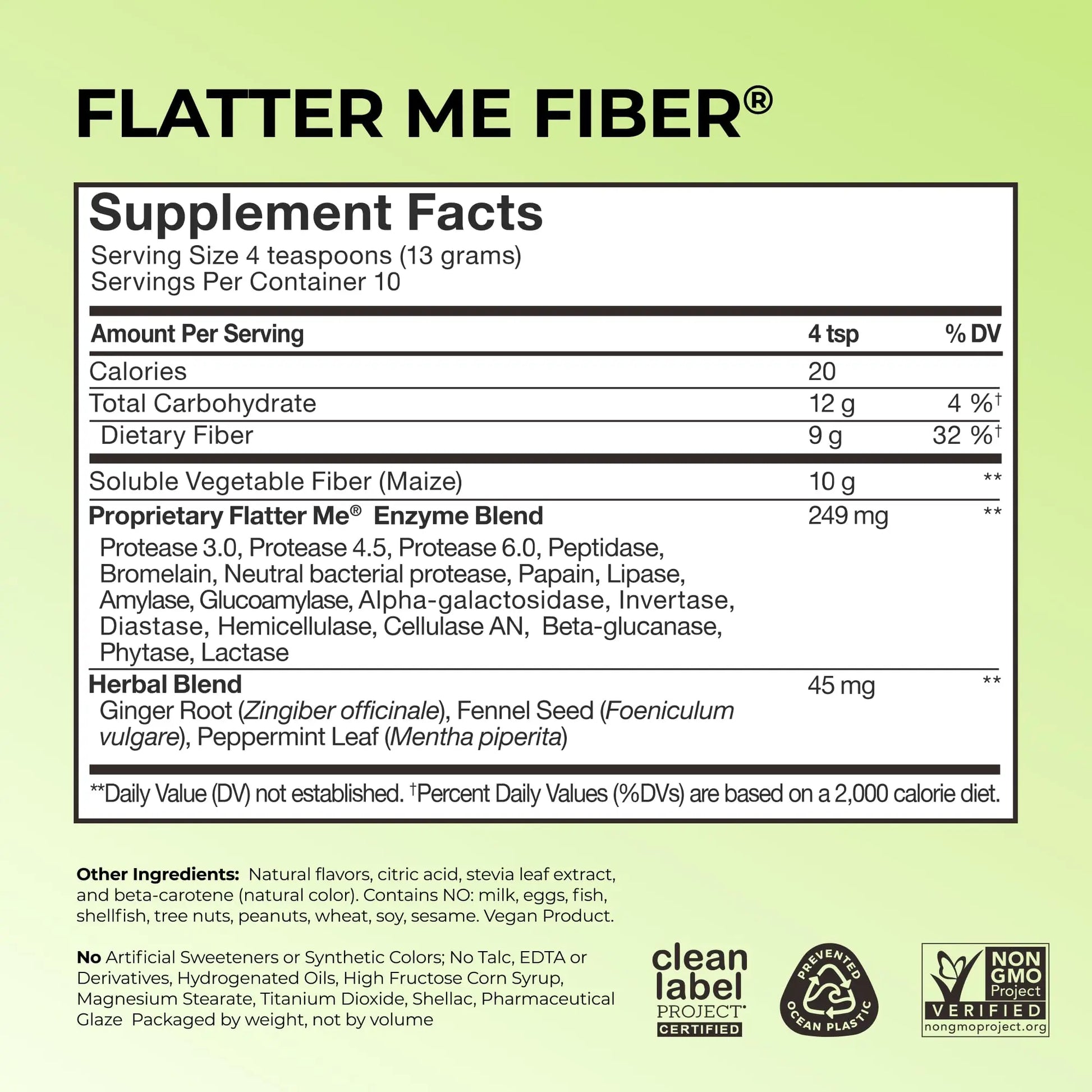 Flatter Me Fiber Booster – Fiber Supplement for Women & Men, Prebiotics & Enzymes for Weight Support, Reduce Bloating HUM Au supplements