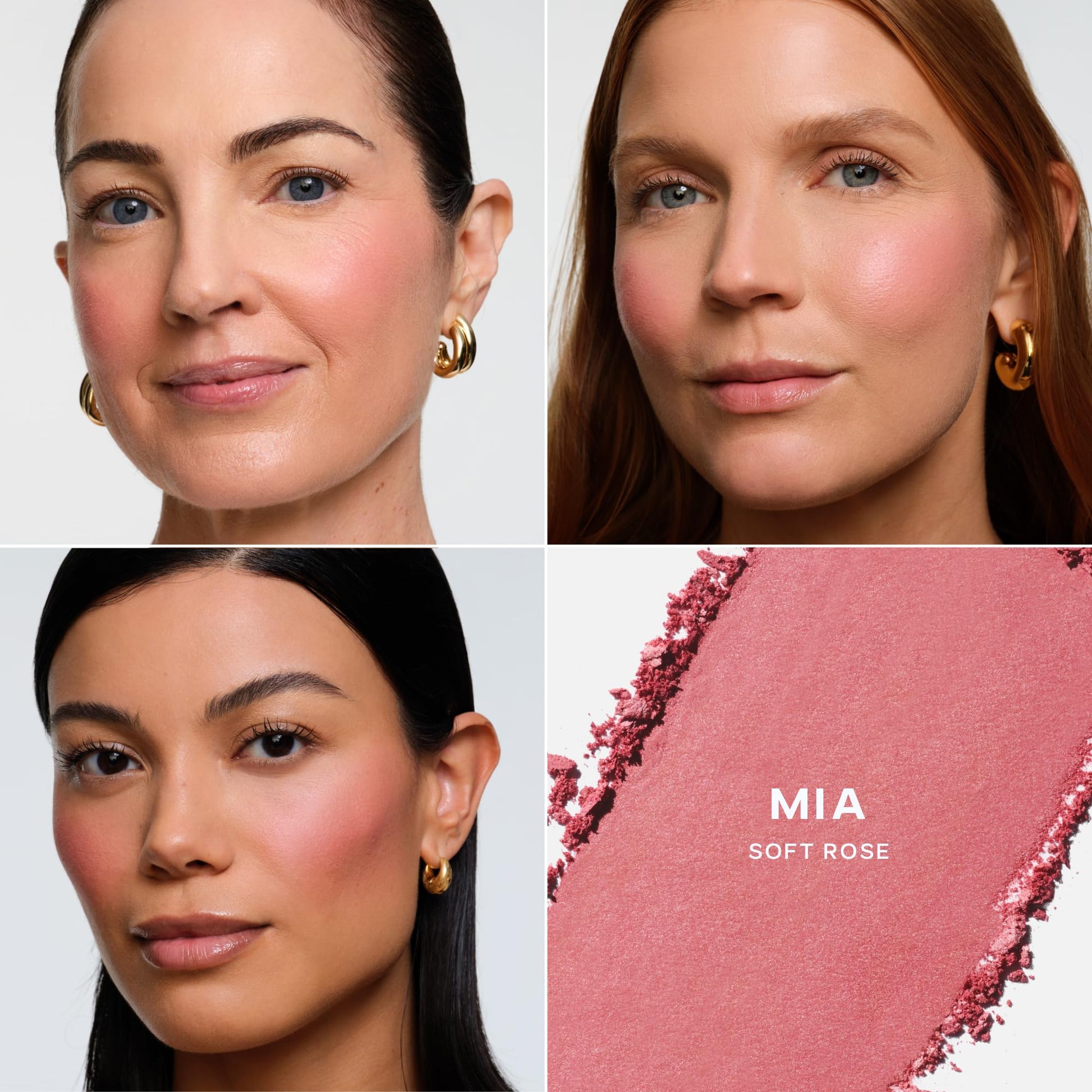 Saie Cheek Flush Duo - Dew Liquid Blush (.40 oz, Rosy), SuperSuede Baked Powder Blush (.01 oz, Mia) - Layerable, Skin-Nourishing Blushes for a Seamless Radiant Finish Saie Au supplements