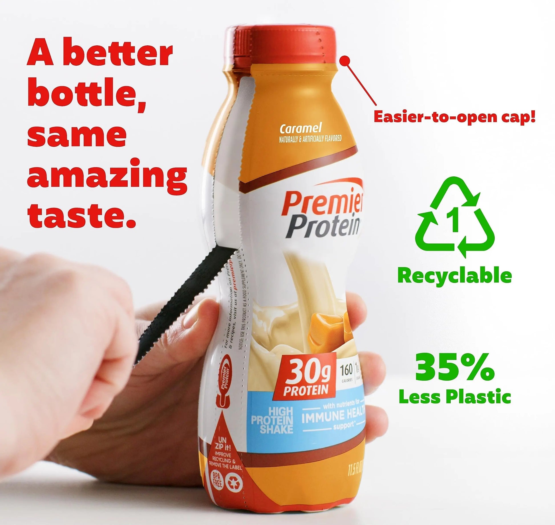 Premier Liquid Protein Shake, Caramel, 30g Protein, 1g Sugar, 24 Vitamins & Minerals Premier Protein Au supplements