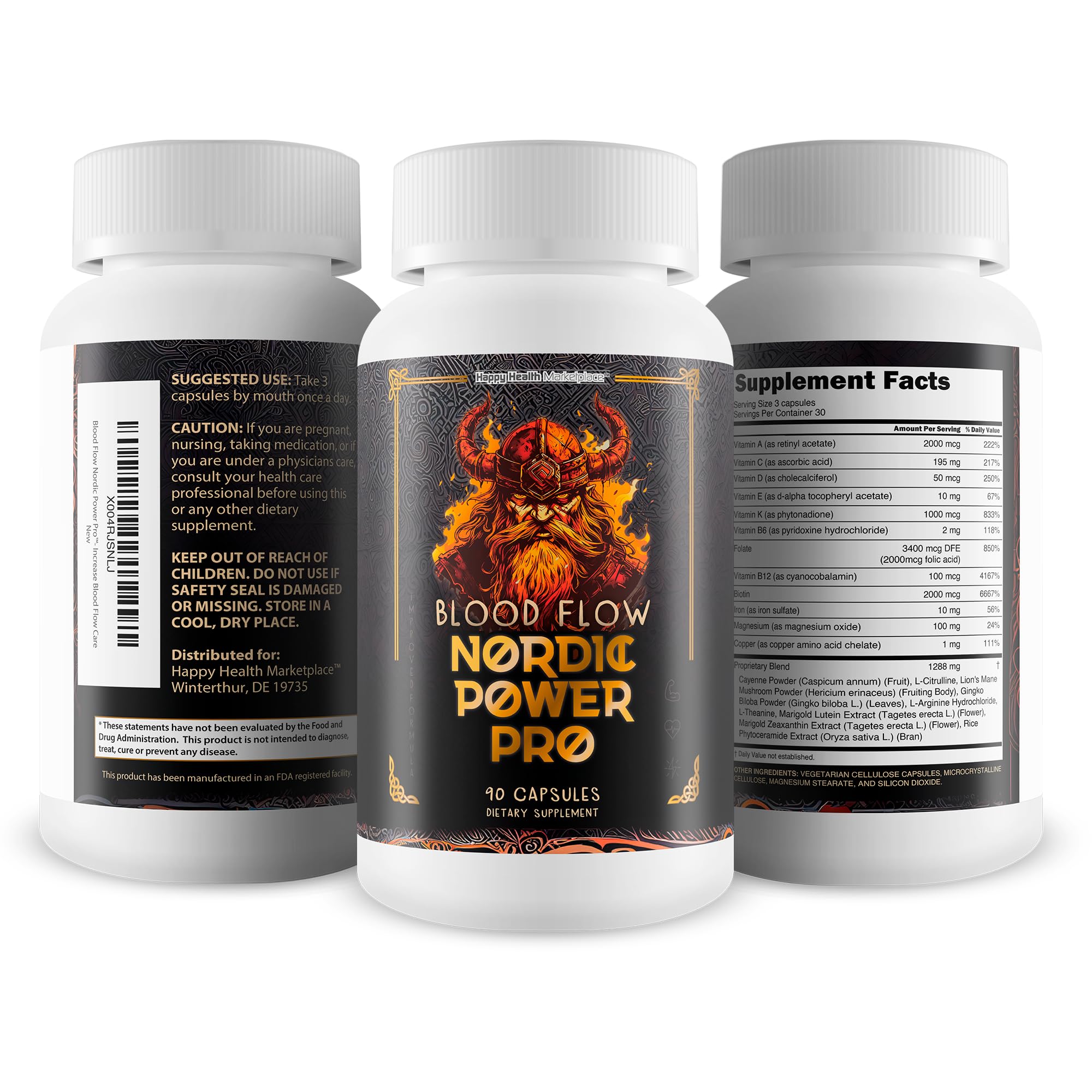 Blood Flow Nordic Power Pro - Our Best Blood Circulation Supplements for Men - Increase Blood Flow Care - Better Blood Flow Nordic Power Male Pills - Male Nordic Power Supplement for Max Blood Flow Happy Health Marketplace Au supplements