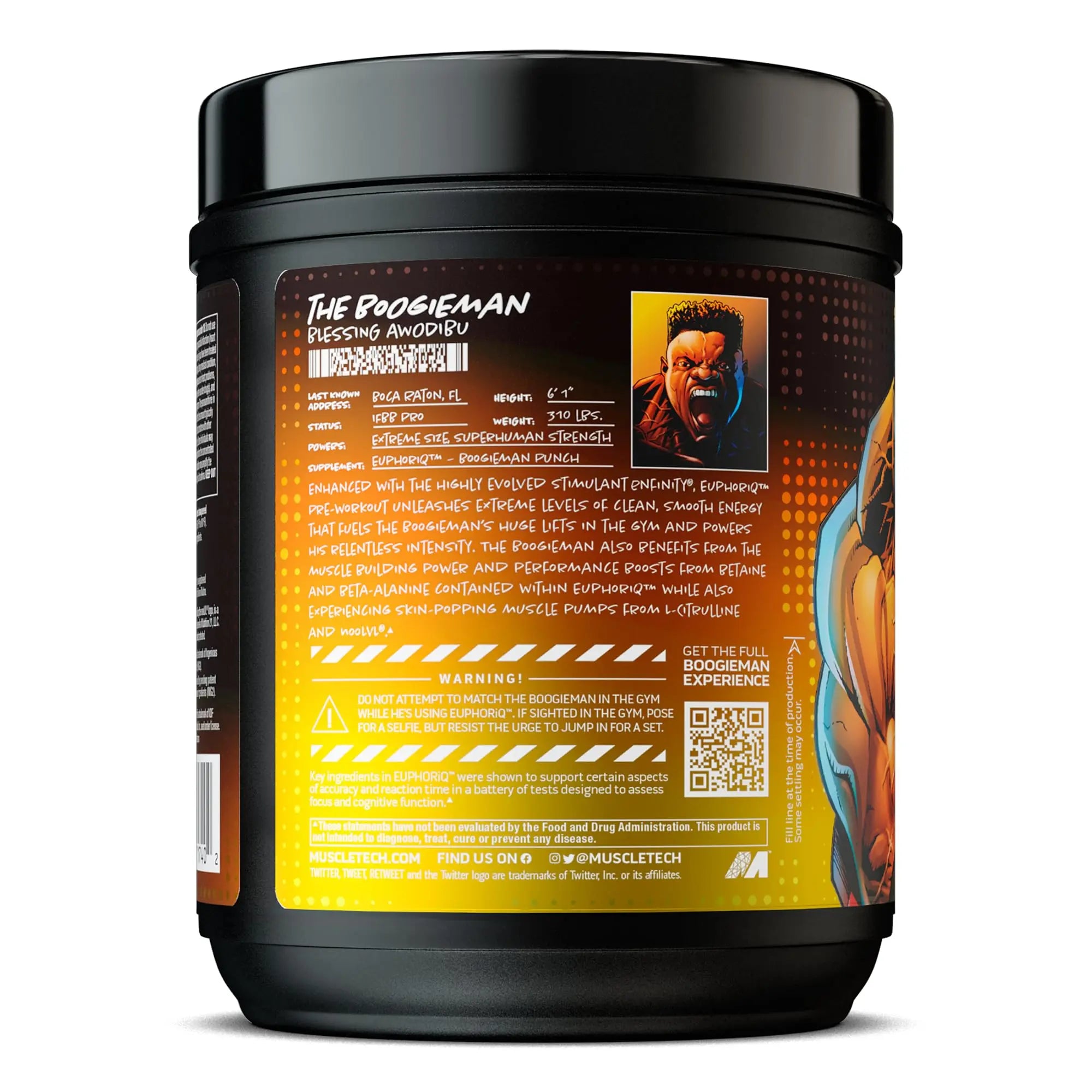 MuscleTech Pre Workout Powder EuphoriQ PreWorkout Smart Pre Workout Powder MuscleTech Au supplements