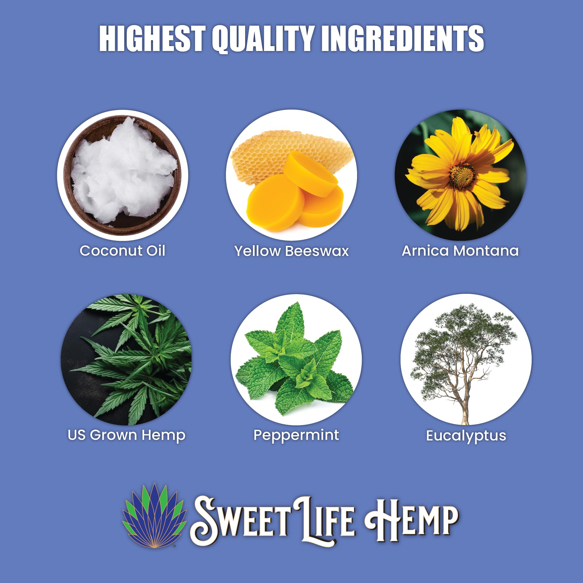 Sweet Life | Hemp Salve Stick | 3000mg | Organic Botanical Balm | Twist-Up Applicator | Small Business | Muscle & Joint Comfort Sweet Life Au supplements