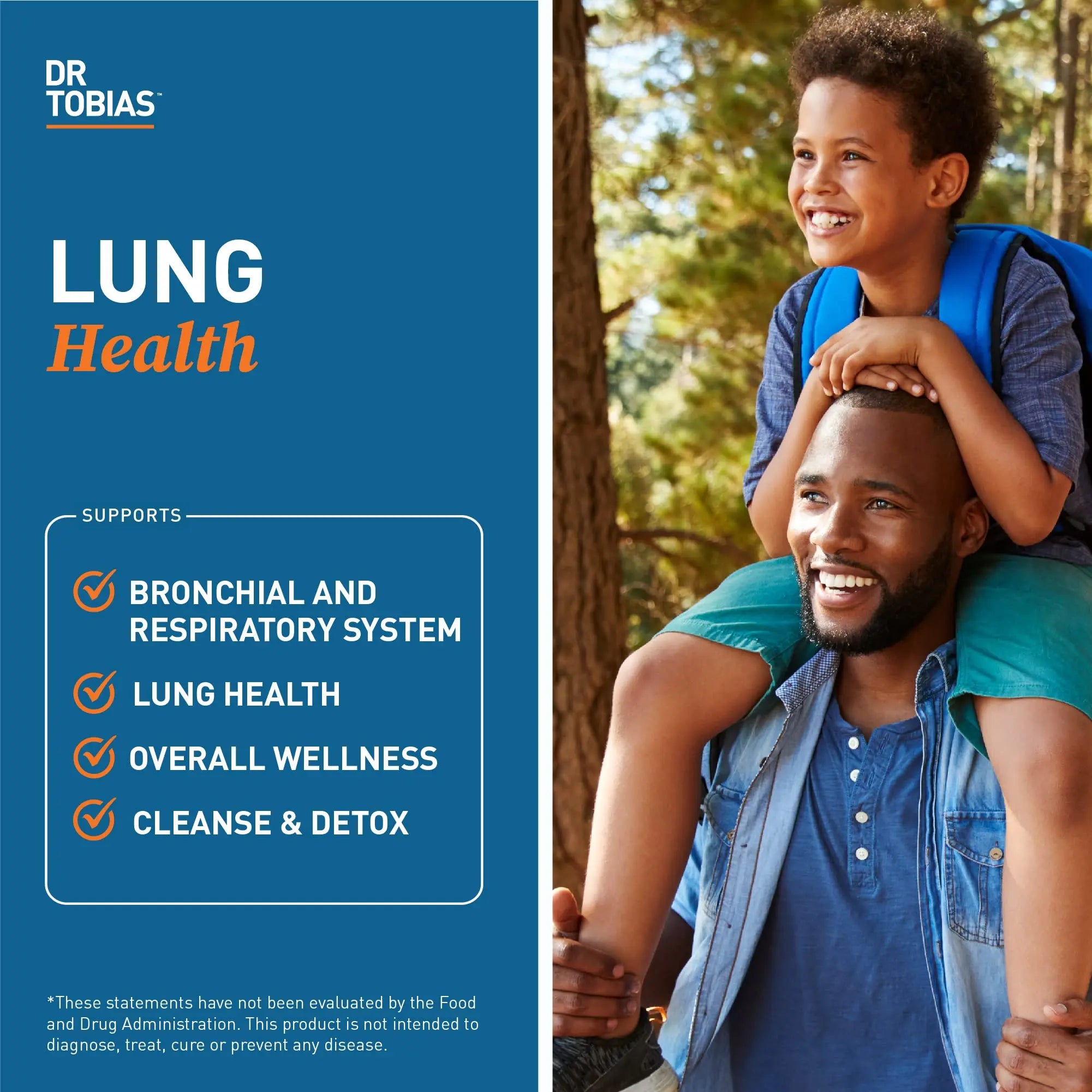 Dr. Tobias Lung Health, Lung Support Supplement with Vitamin C, Butterbur, Quercetin Dr. Tobias Au supplements