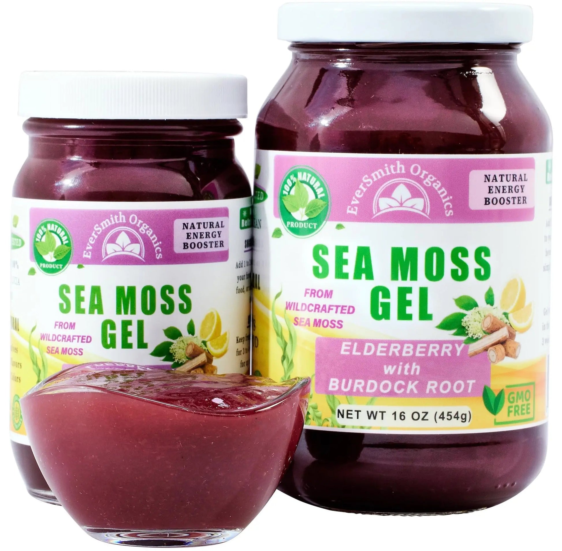 EverSmith Organics - Wildcrafted Irish Sea Moss Gel | Made in USA | Rich in Vitamins EverSmith Organics Au supplements