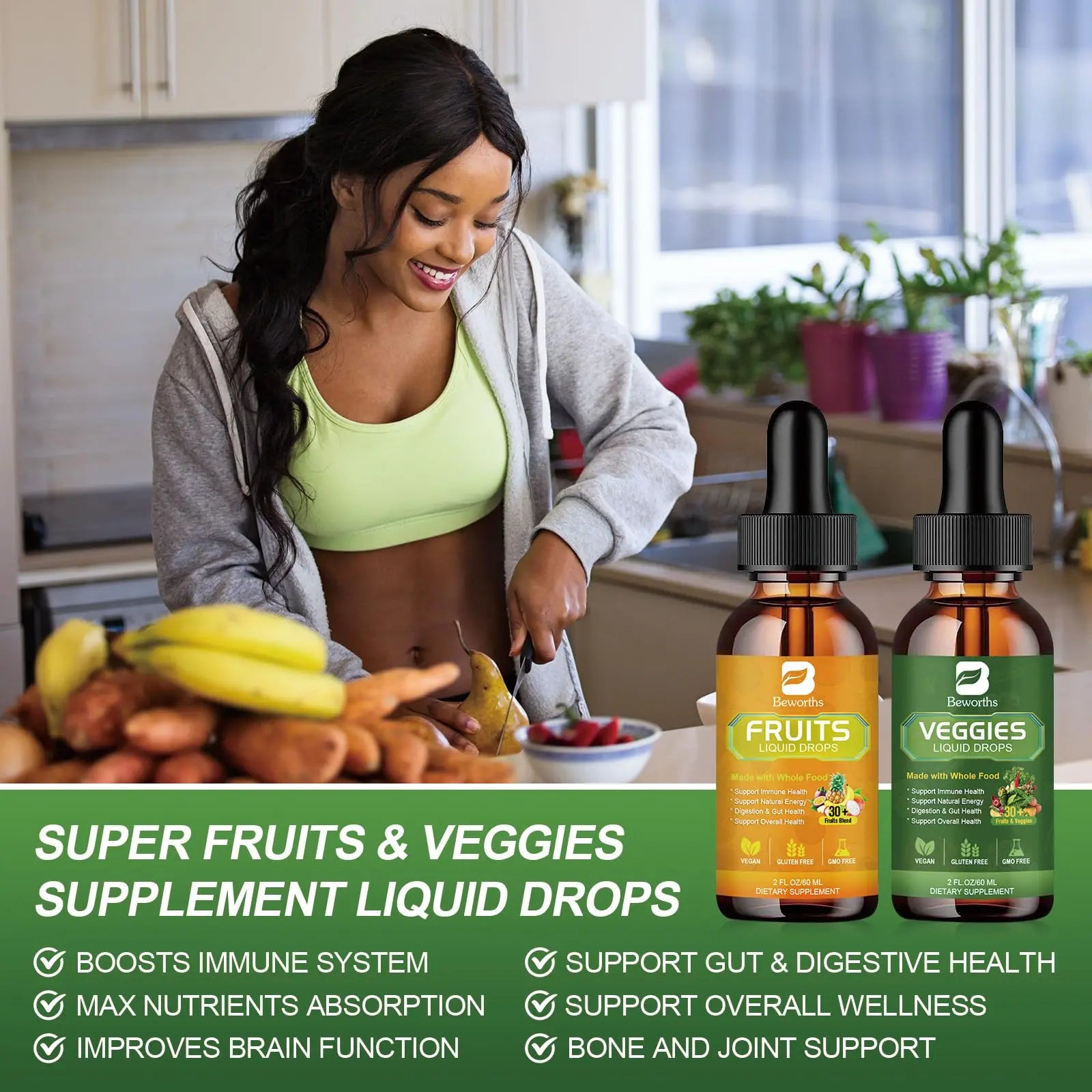 B BEWORTHS Fruits and Veggies Supplement - Balance of Natural Fruit and Vegetable B BEWORTHS Au supplements