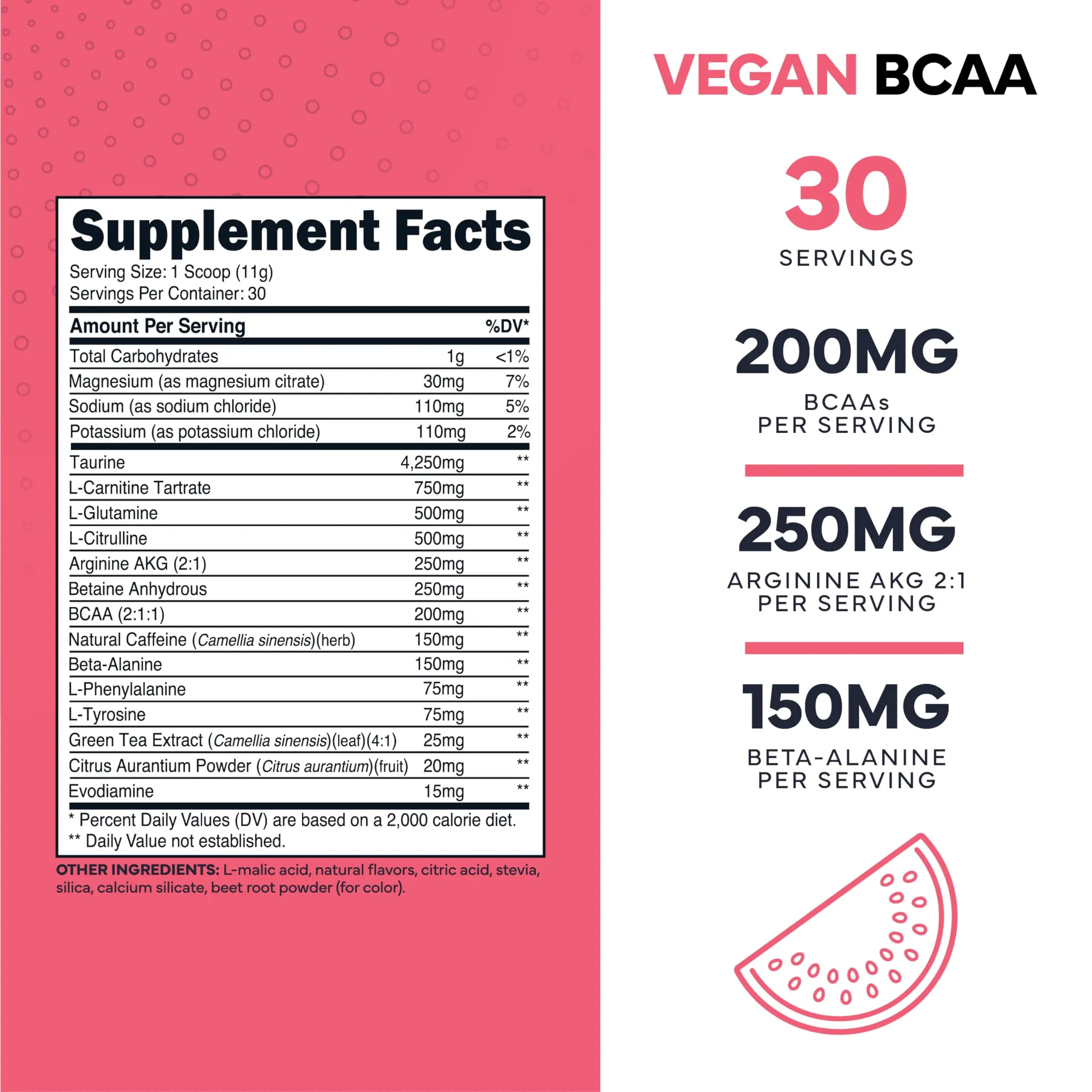 Type Zero AminoBurn (Watermelon Flavored) - Vegan Amino Acids BCAA Drink Sugar-Free Energy Drink Powder & Amino Acids Supplement - Natural Energy Type Zero Au supplements