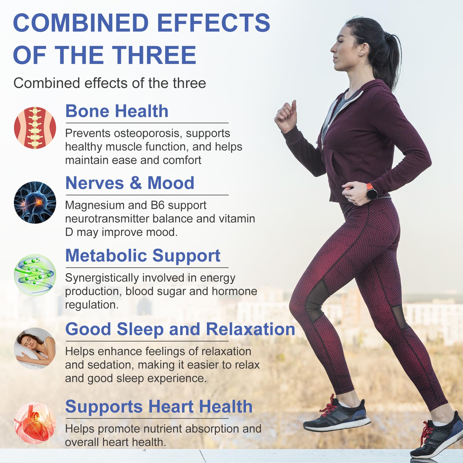 OMOGS High Absorption Magnesium Glycinate, for Supporting Sleep, Muscle Relaxation, Heart Health & Bone Health, Gluten Free, Non-GMO, 90 Vegetarian Capsules OMOGS Au supplements