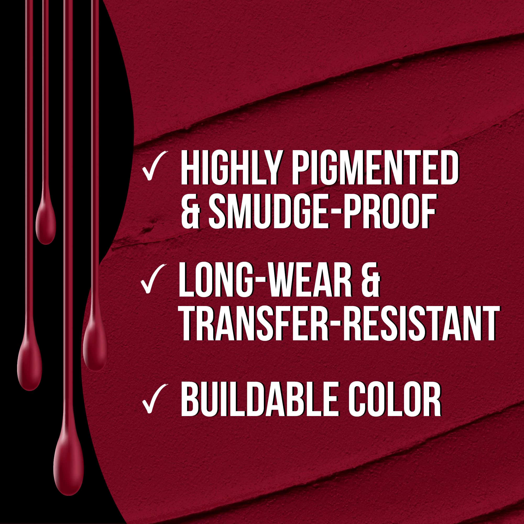 Sacha Cosmetics Intense Matte Lip Velvet Liquid Lipstick, Long-Lasting Velvet Matte Finish, 0.2 fl oz Pass The Money Sacha Cosmetics Au supplements