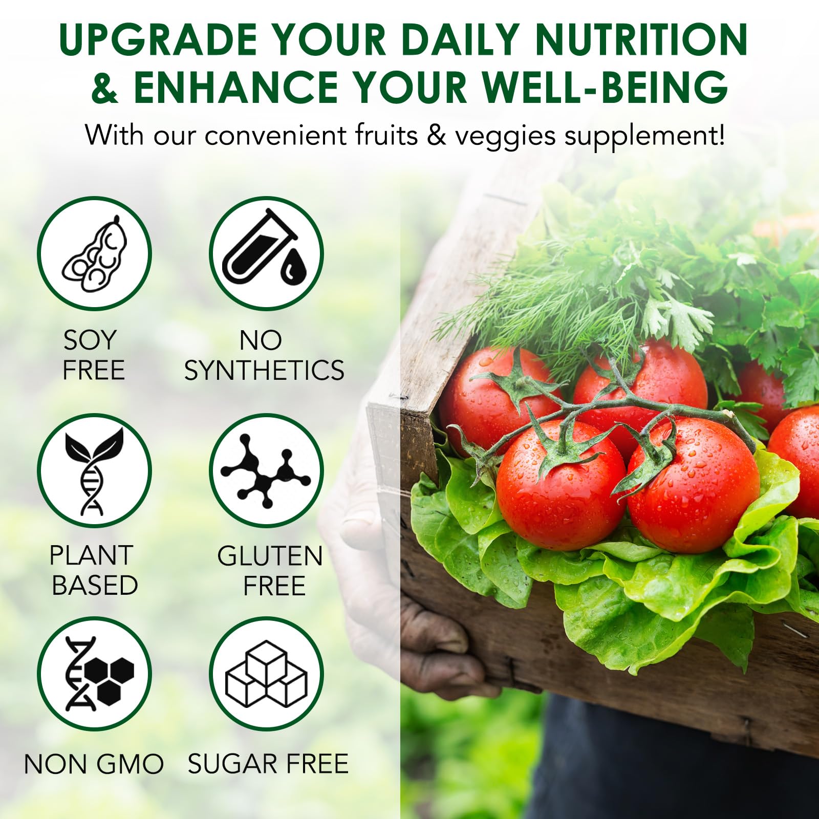 Fruits & Veggies Supplements - 2 Bottles 180 Total Vegetarian Capsules | BalanceNatural Vitamins Supplement Dietary Nutritional Balance,Lngredients Blended Vitamin & Mineral Whole Food Supplement Ruduwu Au supplements
