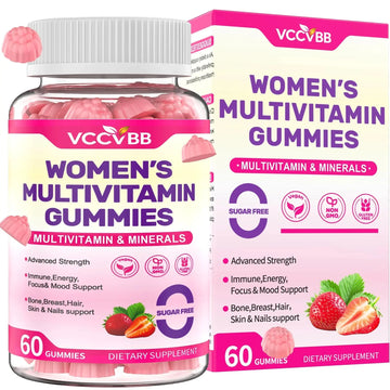 VCCVBB All-in-One Women's Multivitamin Gummies with Complete Vitamin & Mineral Complex, Herbal Blends for Energy, Overall Health VCCVBB Au supplements