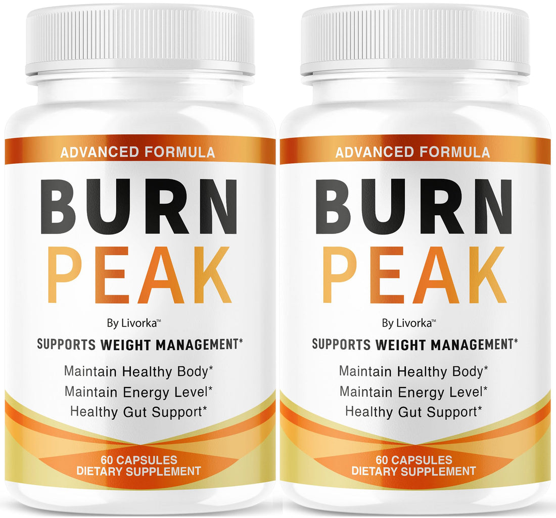(2 Pack) Burn Peak Capsules - Official BurnPeak Weight Pills Advanced Premium Support, All Natural Burn Peak Pink Salt Trick Supplement for Overall Health & Wellness Reviews, 120 Capsules for 2 Months pharmagetics Au supplements