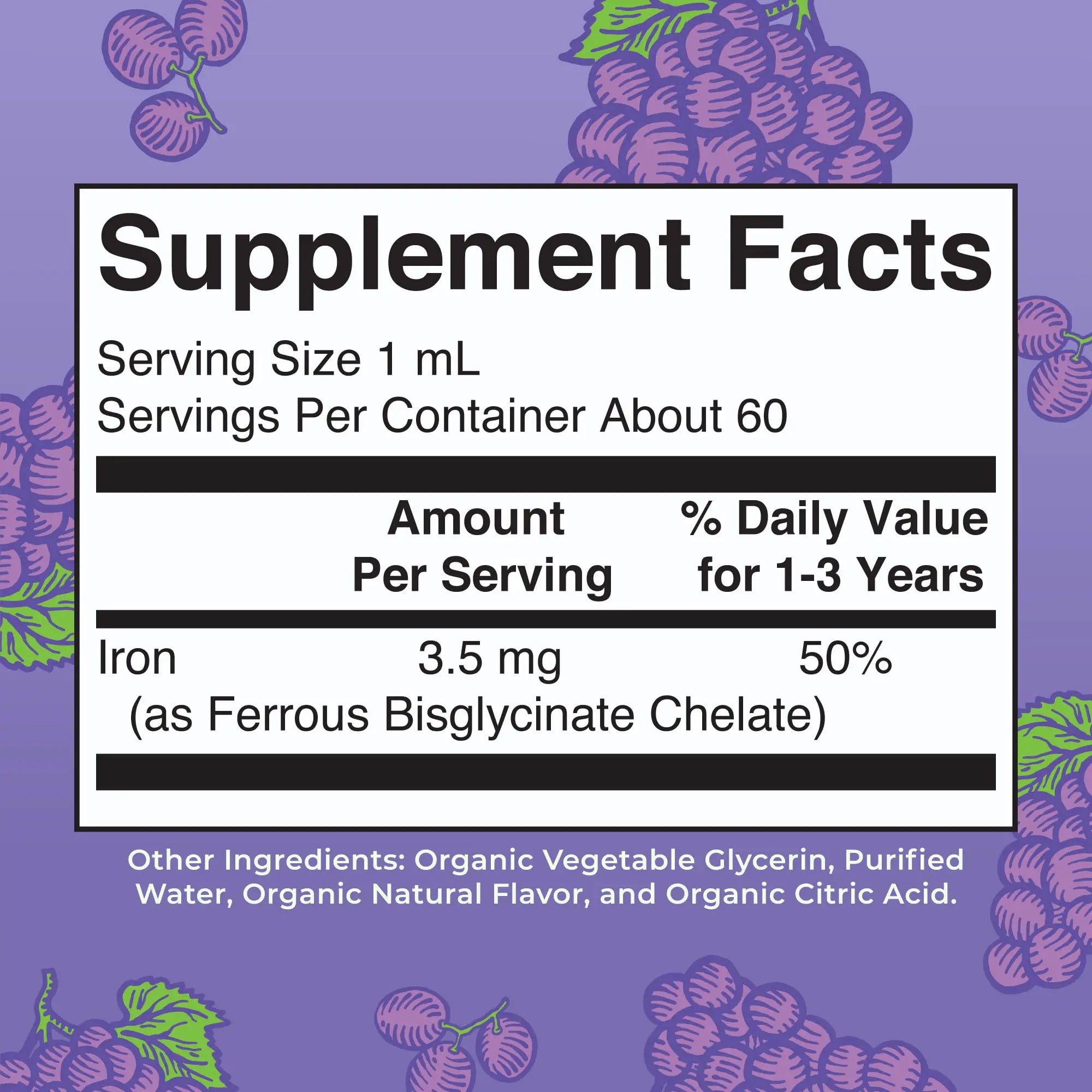 MaryRuth's Iron Supplement for Toddlers | Liquid Iron Supplement for Children Ages 1-3 | Iron Supplement for Iron Deficiency | Ferrochel | Sugar Free | Vegan | Non-GMO | Gluten Free | 2 Fl Oz MARYRUTH'S Au supplements