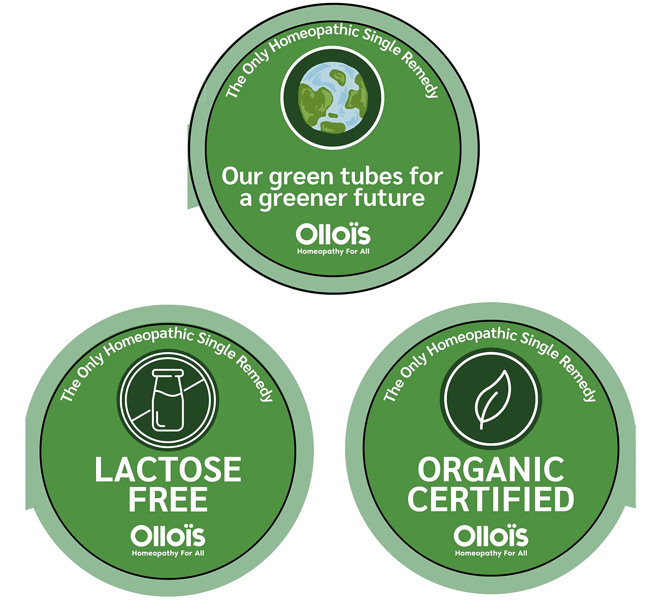 OLLOIS Natrum Muriaticum 6X, Cell Salt #9, Lactose-Free, Organic & Vegan, Kosher Certified OLLOÏS Au supplements
