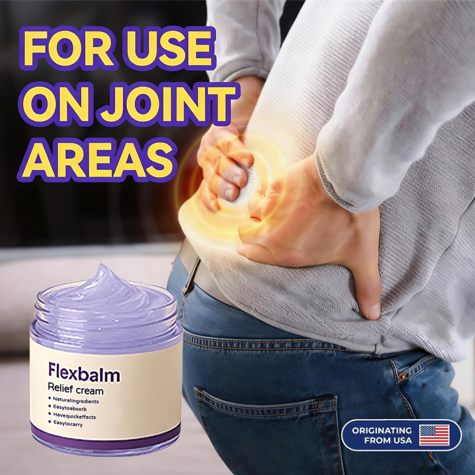 Flexbalm Rapid Joint Relief Therapy Gel 2.0, 2026 New Professional Relief Soothing Massage Gel, Flexbalm Rapid Joint Relief Cream for Back, Knee, Hands, Neck, Feet, for All Skin Types (2 Bottle) dooeka Au supplements