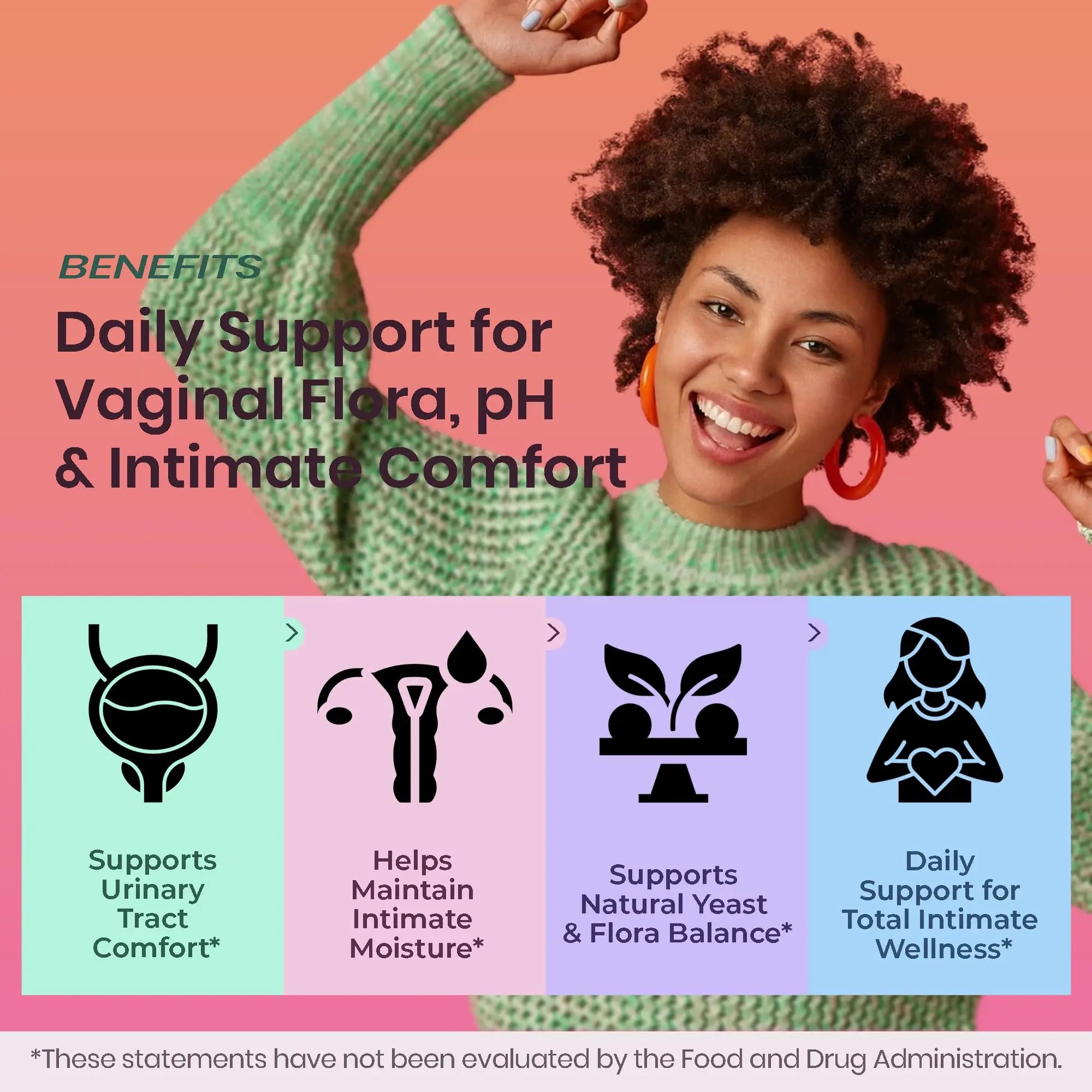 UTI Flora & Odor Pro+ & UTI Yeast & pH Pro+ | Pack of 2 | Vaginal Probiotics for Feminine Hydration & Freshness Support | Third-party Tested, cGMP Facility, Vegan, Non-GMO, Gluten-Free | 60+60 Caps FIRSTORGANIC Au supplements
