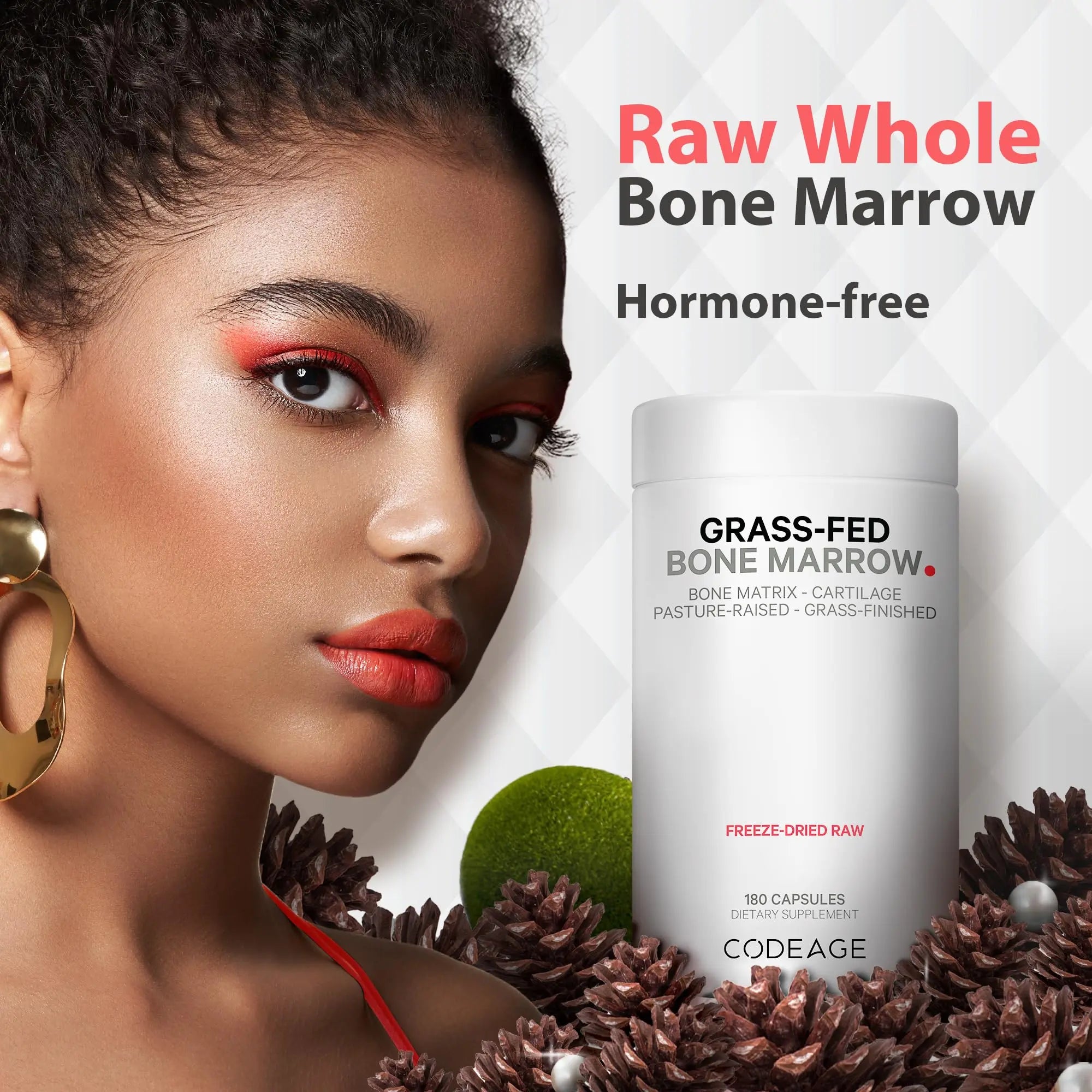Codeage Grass Fed Bone Marrow, Full Spectrum Whole Bone Extract Codeage Au supplements