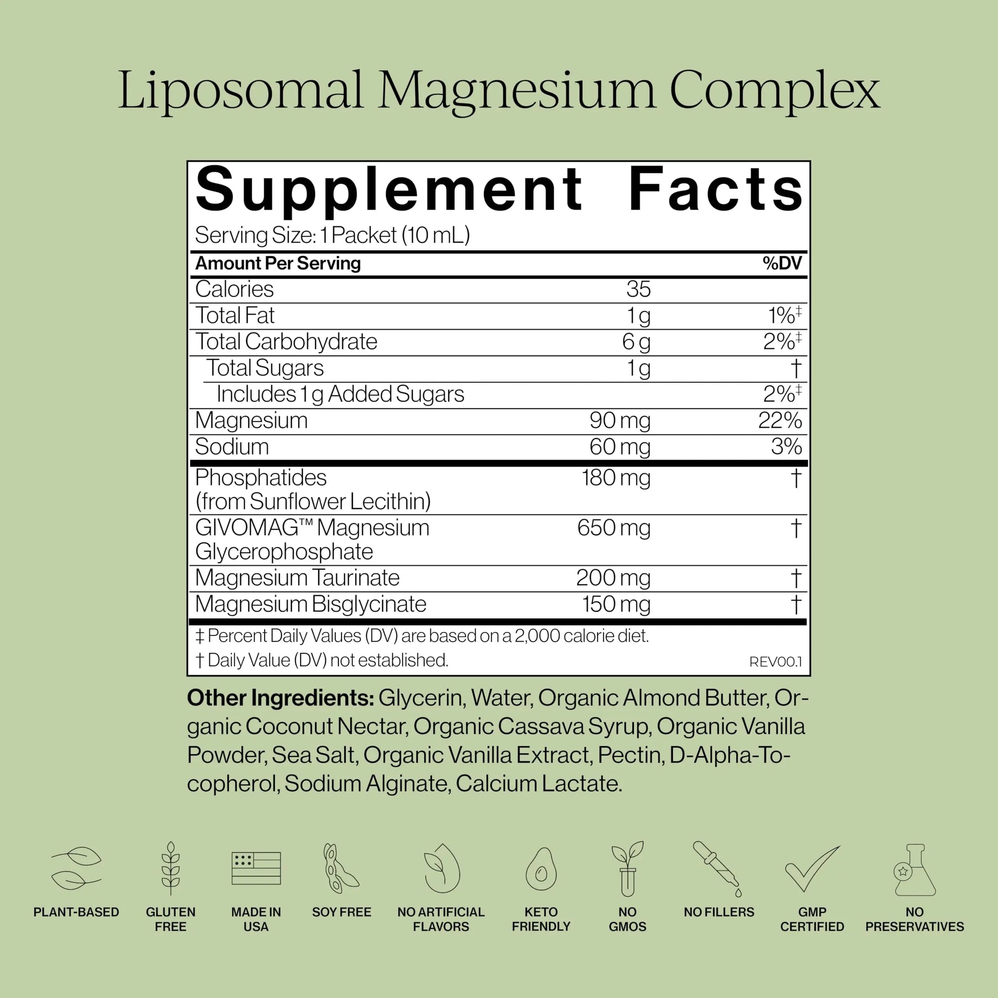 Cymbiotika Liposomal Magnesium Complex – Promotes Relaxation, Restful Sleep, and Heart & Brain Health – Highly Absorbable 3-in-1 Formula CYMBIOTIKA Au supplements