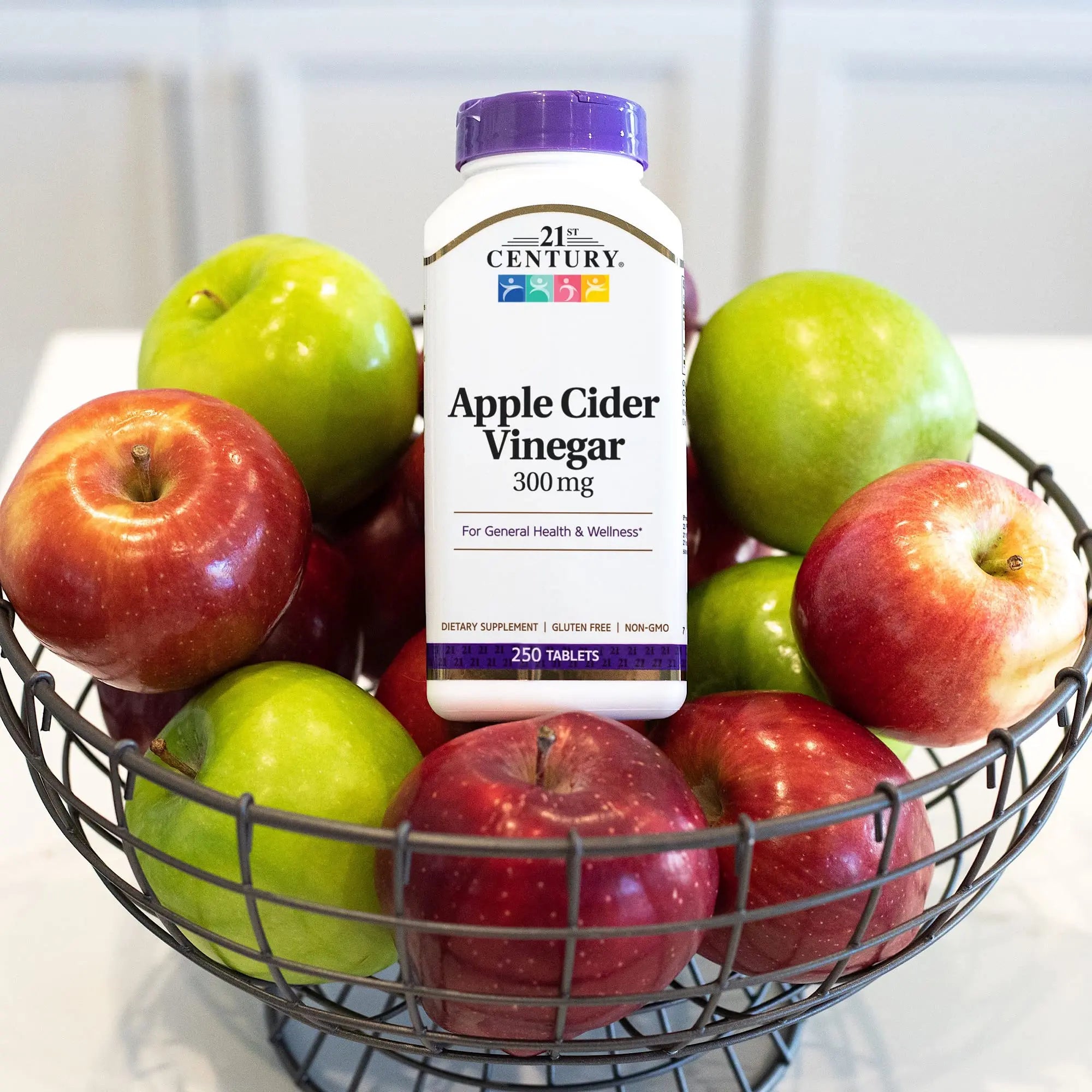21st Century Apple Cider Vinegar 300mg Tablets, 250 Count 21st Century Au supplements
