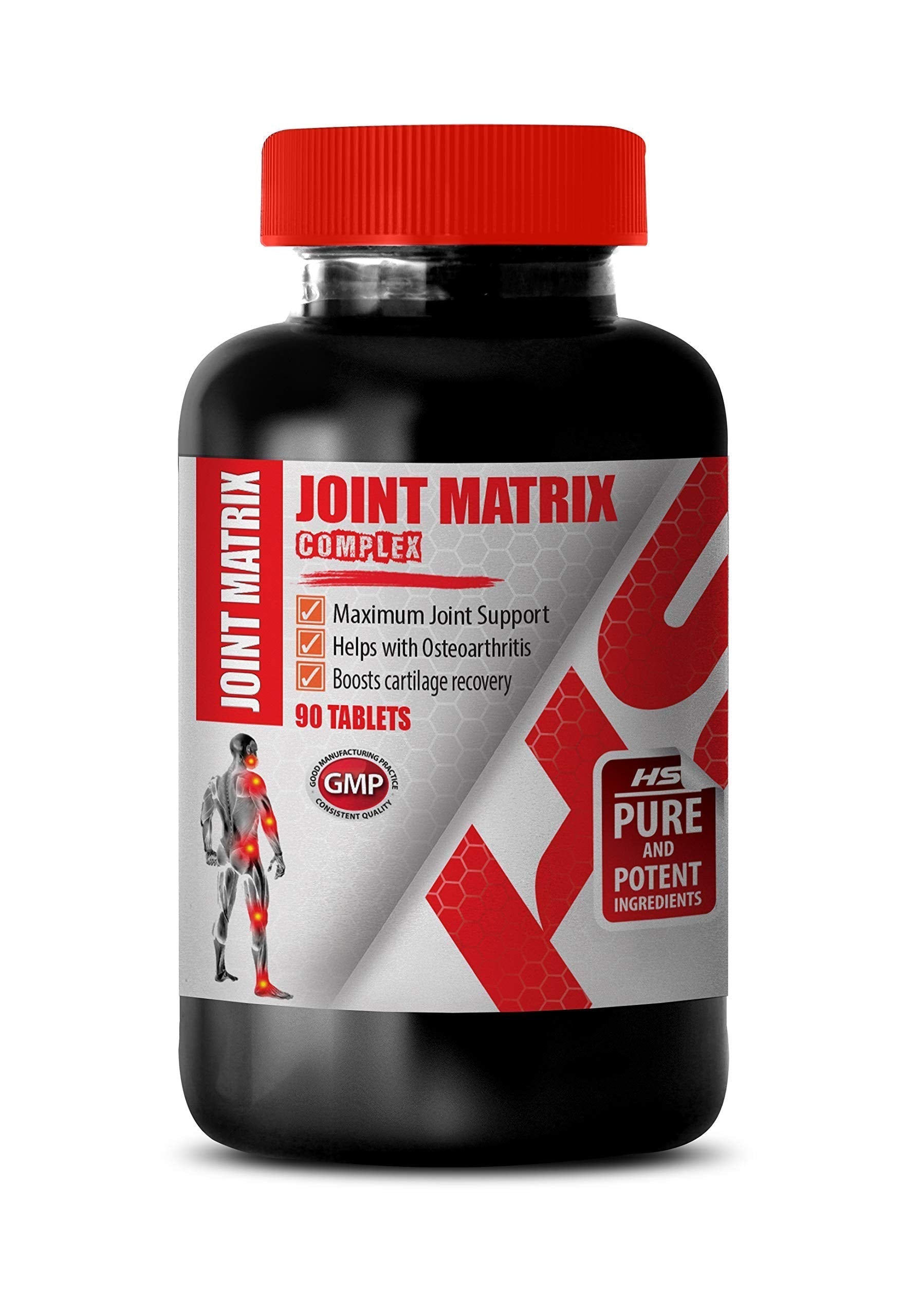 Mobility Support - JOINT MATRIX COMPLEX - Active Lifestyle, Wellness Formula, Flexibility Blend, Joint Nutrition, Structural Support, Motion Formula, Natural Joint Support 1 Bottle 90 Capsules Healthy Supplements LLC Au supplements