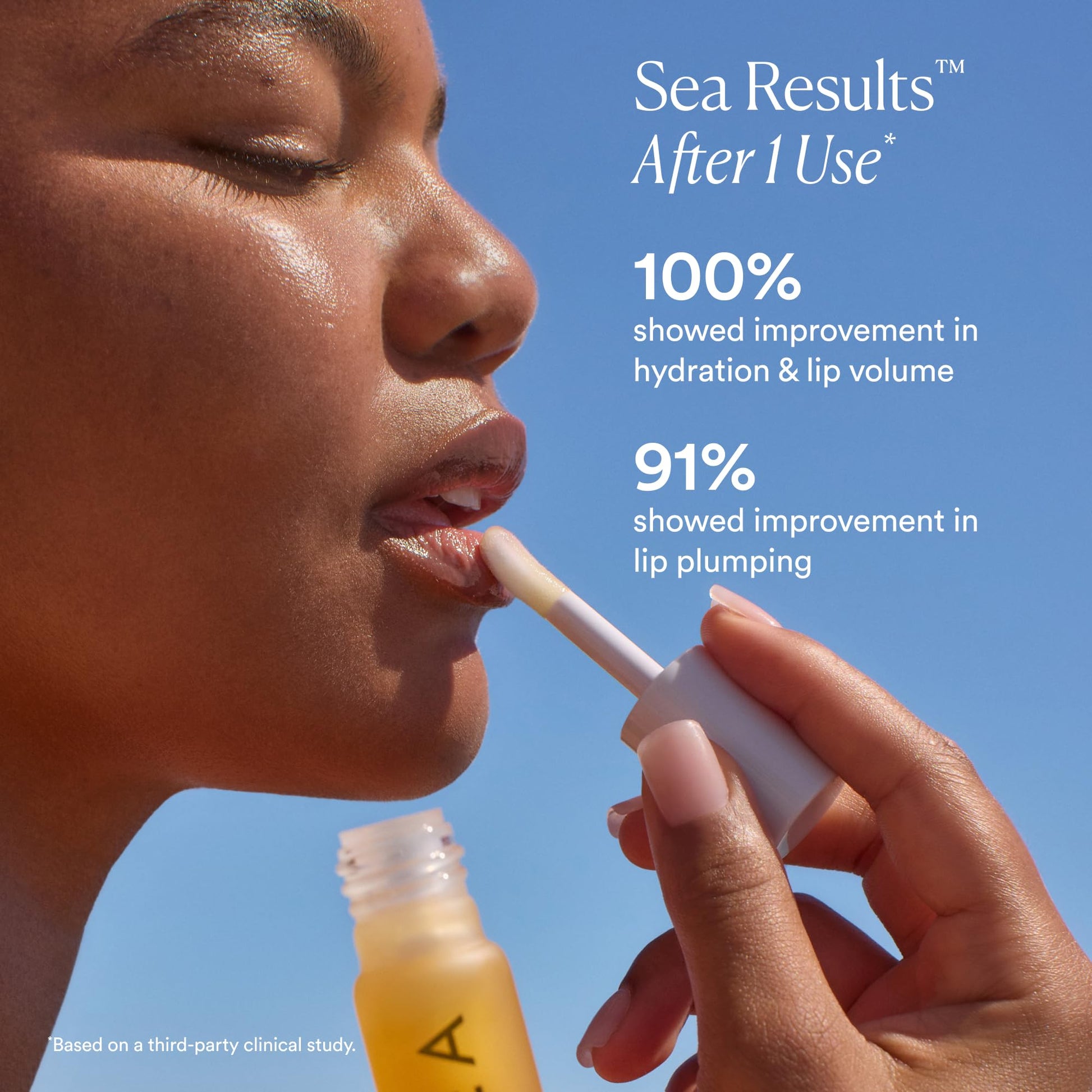 OSEA Hyaluronic Lip Oil Booster – Clean Beauty Lip Oil for Plump, Glossy, Hydrated Lips – Nourishing Seaweed & Meadowfoam Oil – Vegan, Non-Sticky, High-Shine Finish OSEA Au supplements