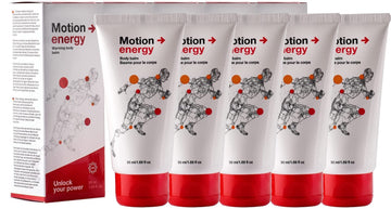 Motion Energy - Body Balm | Eucalyptus, Rosemary, Cinnamon Essential Oils & Ginger | 50 ml | 5 Pack Motion Energy Au supplements