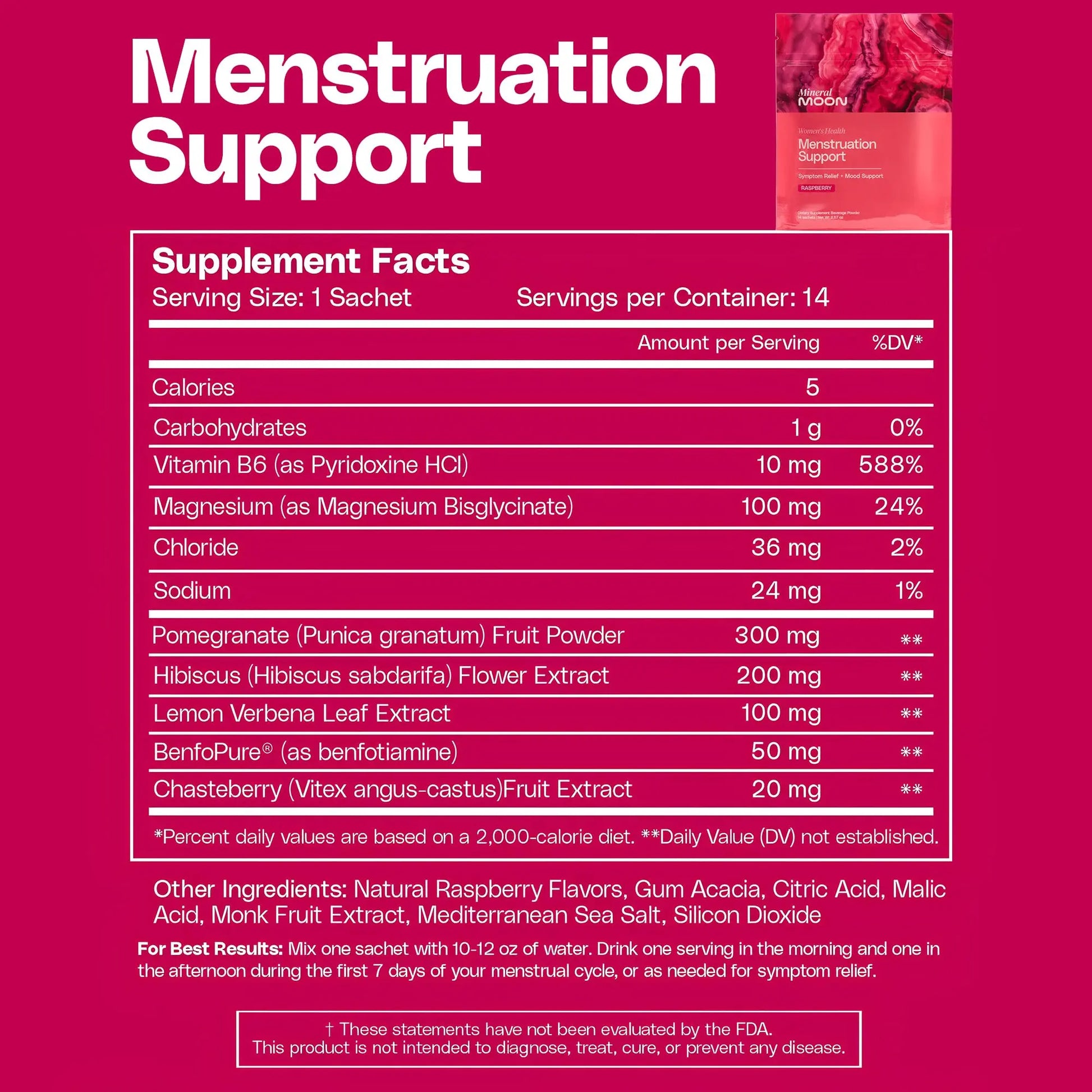 Mineral Moon Hormonal Support Bundle - Menstrual Supplement + Cycle Support - Aid Ovulation, Hormonal Balance & PMS Support - Reduce Period Cramps & Fatigue - Antioxidant Ovarian Support Vitamins Mineral Moon Au supplements