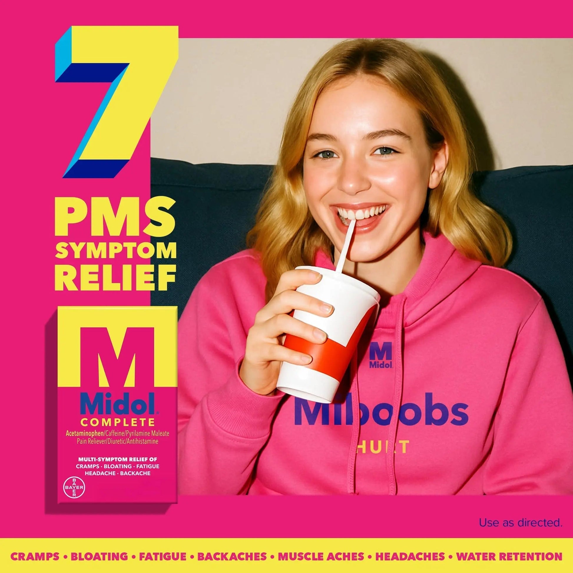 Midol Complete Menstrual Pain Relief Caplets with Acetaminophen for Period Cramps, and Menstrual Symptom Relief - 40 Count (Pack of 3) (Packaging May Vary) Midol Au supplements