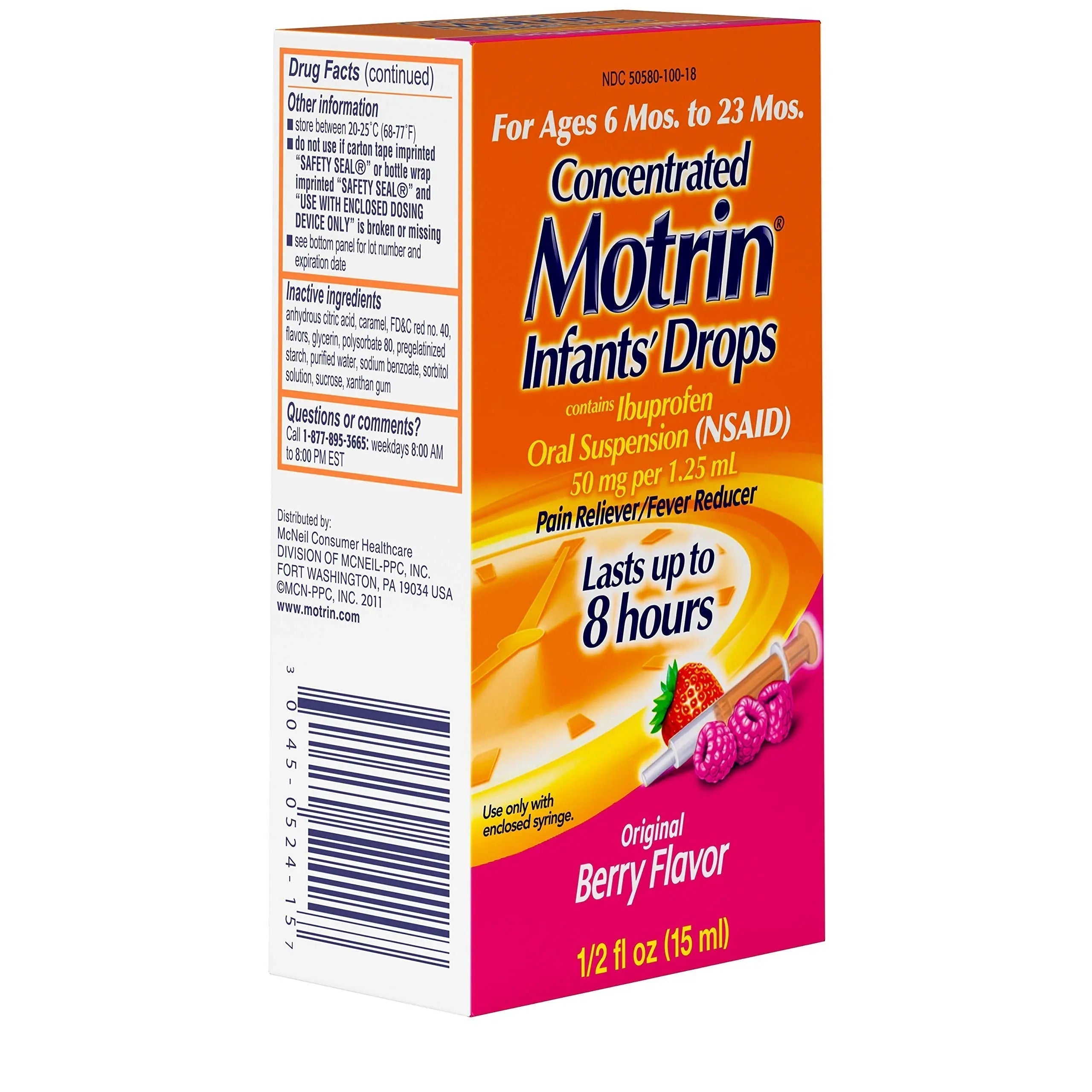 Concentrated Motrin Aspirin, 0.5 Fluid Ounce Motrin Au supplements