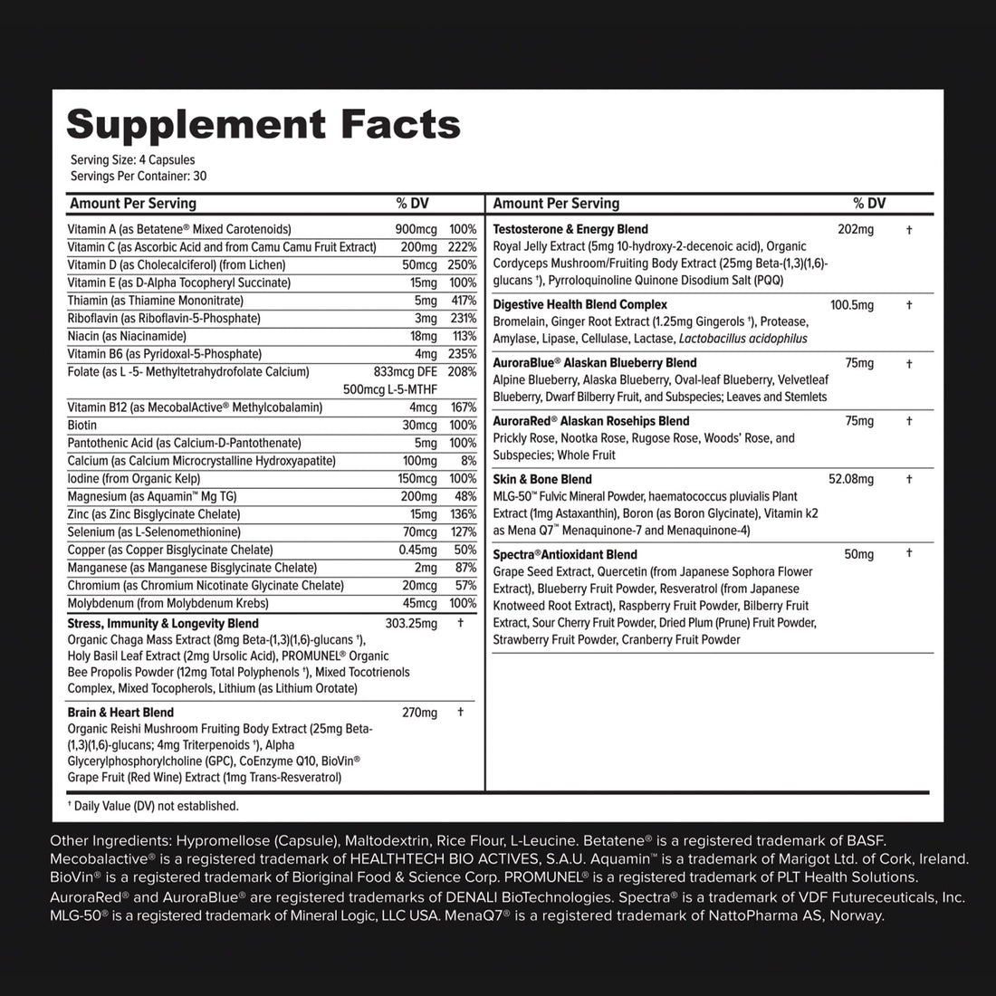 Primitive Scientific Whole Food Natural Multivitamin and Mineral Capsules for Men - All-Day Energy, Inner Zen, and Stronger You (120 Capsules) Primitive Scientific Au supplements