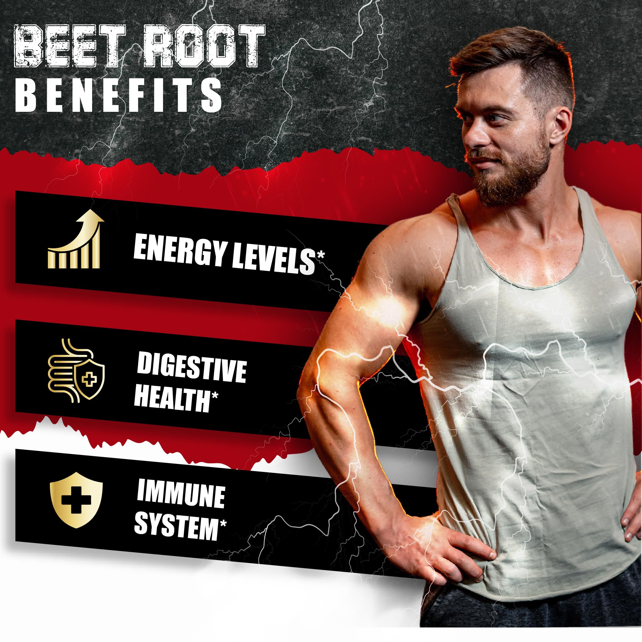 Beet Root, Green Tea, Red Spinach, Ginseng, Black Pepper - 150 Capsules - Supports Digestive, Immune System, Energy Levels - 5 Month Supply BMVINVOL Au supplements