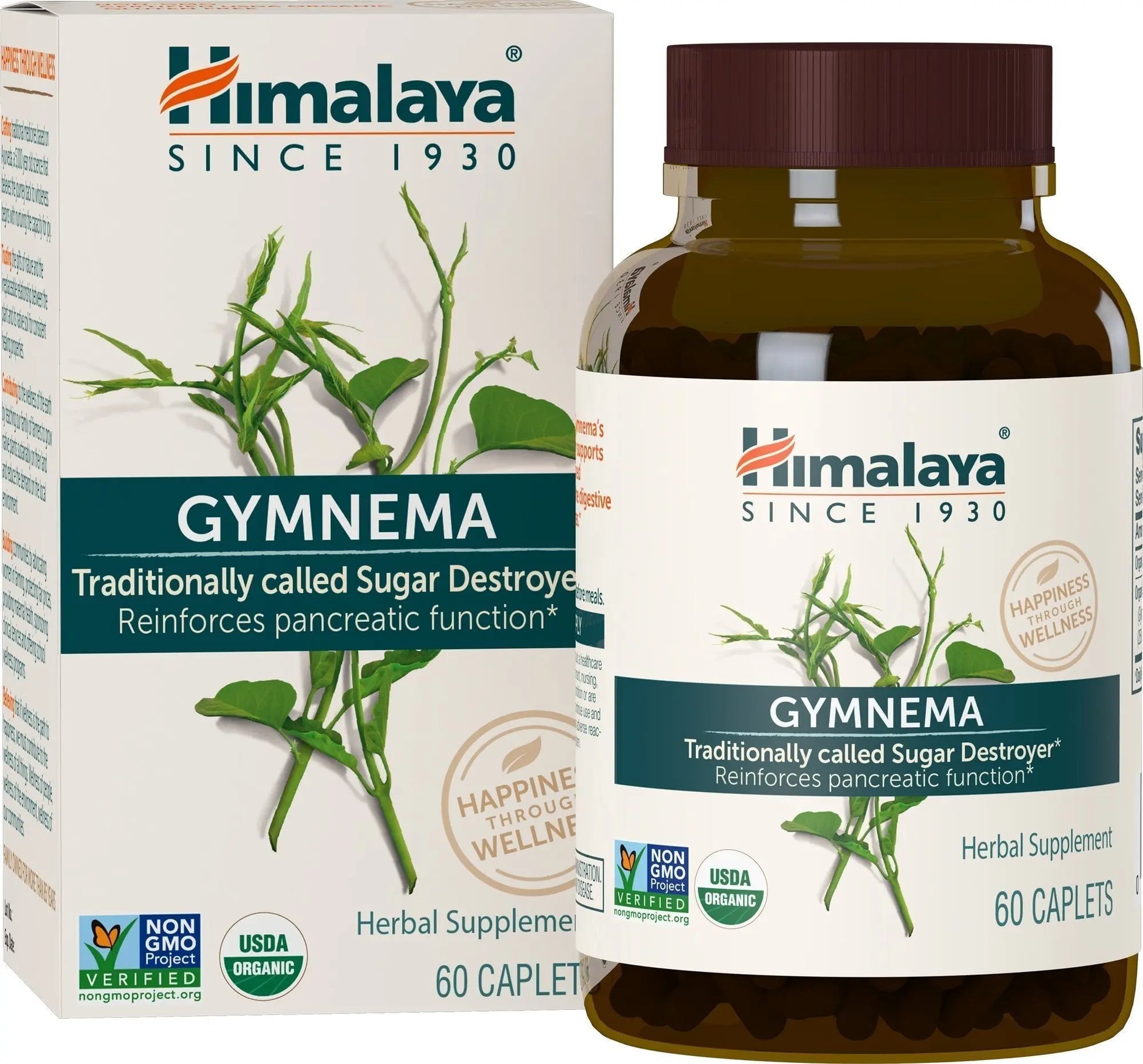 Himalaya Organic Gymnema Herbal Supplement for Weight Management, USDA Certified Himalaya Au supplements