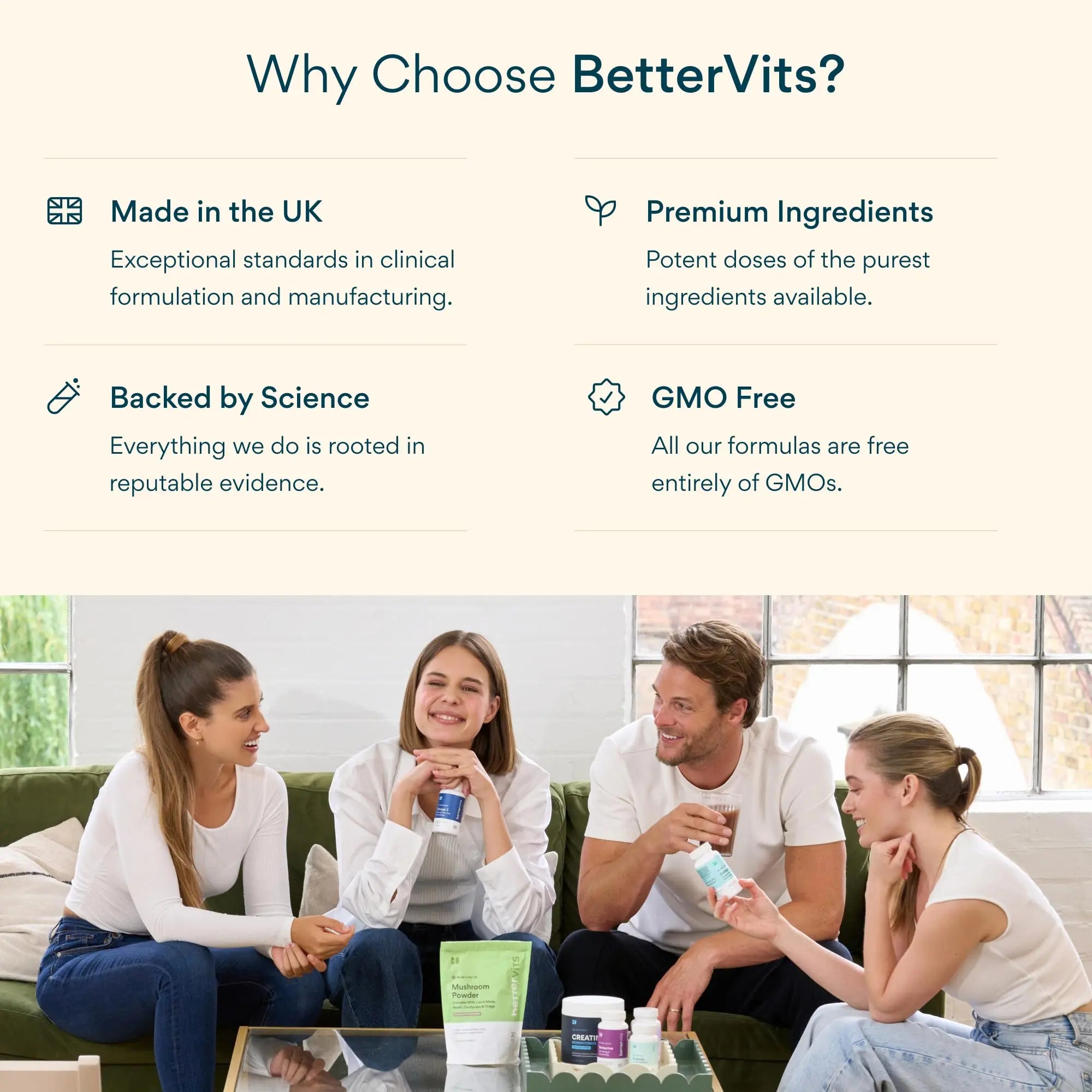 Bettervits Magnesium Glycinate Complex with Citrate Malate Zinc & Vitamin D3 | High Absorption Pure Magnesium 225mg Supplement Chelated Formula for Muscle Relaxation, Sleep Support – 60 Capsules Bettervits Au supplements
