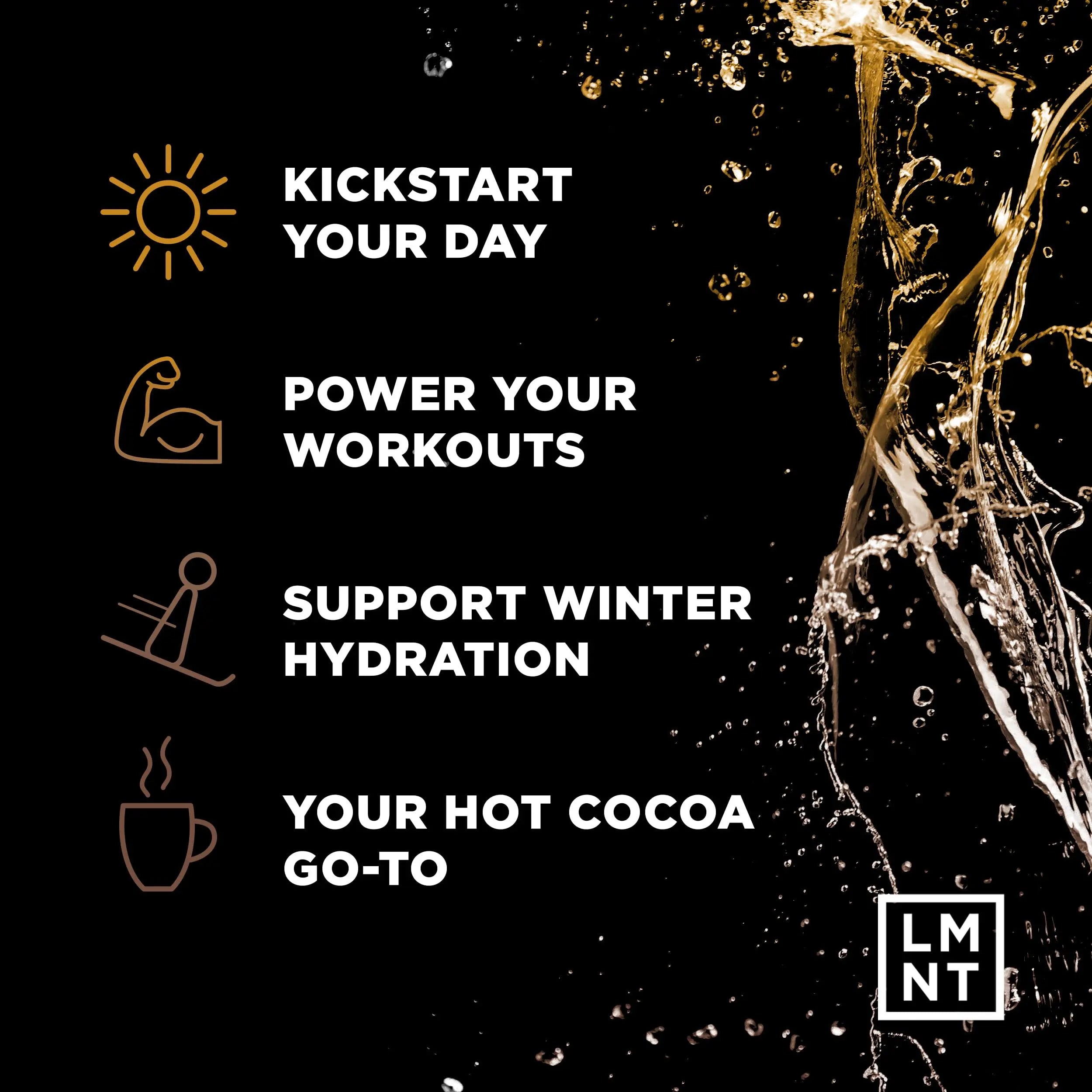 LMNT Hot Chocolate and Coffee Mixer - Chocolate Caramel Salt Electrolytes | No Sugar Drink LMNT Au supplements