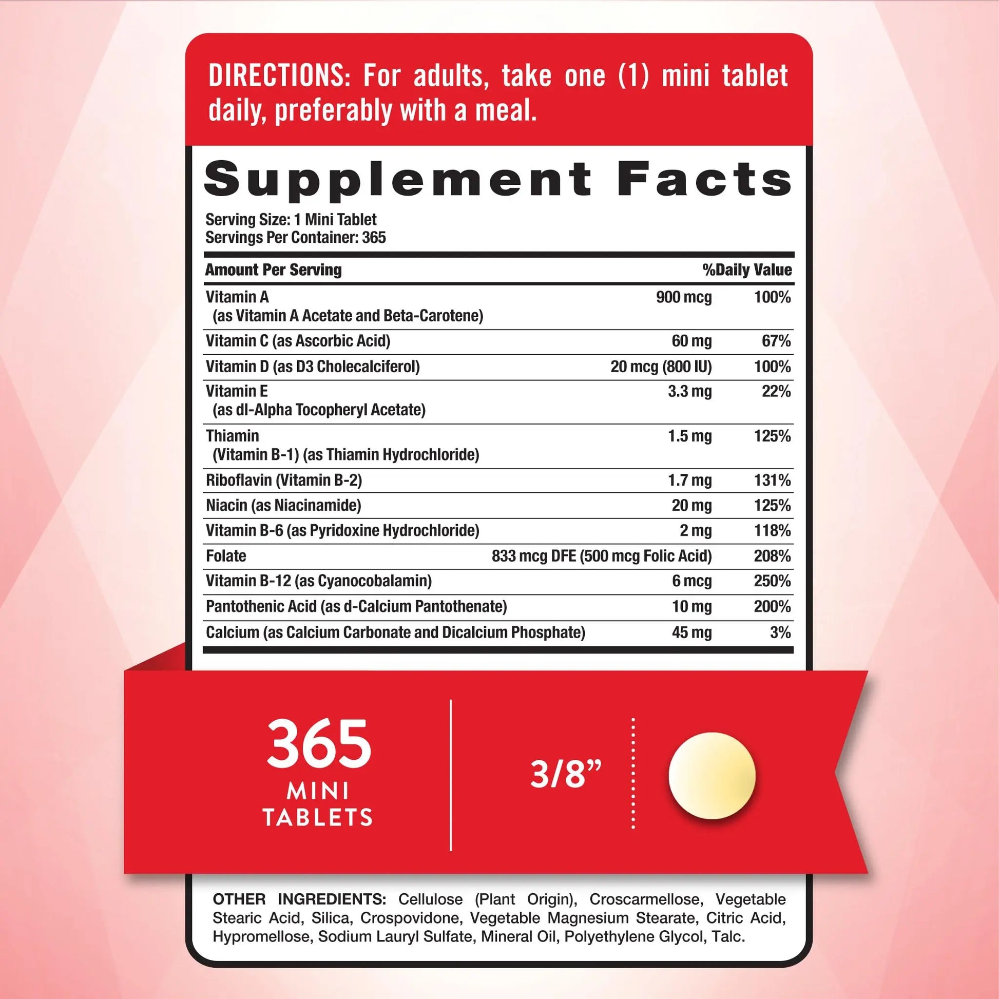 Nature's Truth One Daily Multivitamin for Men and Women | 365 Mini Tablets | Non-GMO & Gluten Free Supplement Nature's Truth Au supplements
