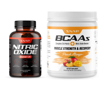 Snap Supplements Nitric Oxide Booster and BCAA Powder Snap Supplements Au supplements