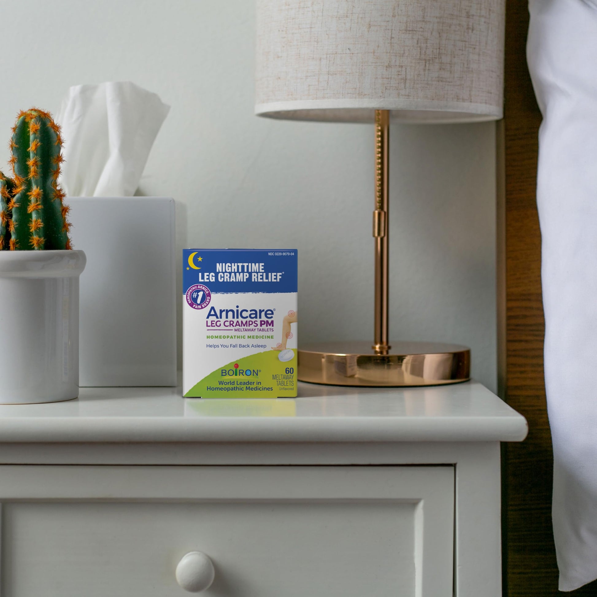 Boiron Arnicare Leg Cramps PM for Nighttime Relief from Cramping and Stiffness in Feet or Calves - 60 Tablets Boiron Au supplements