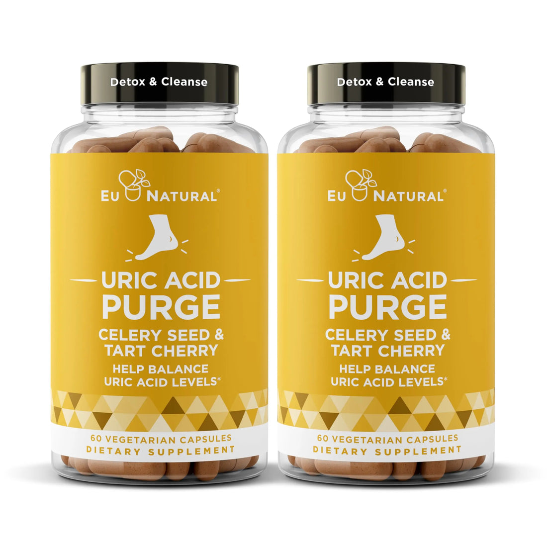 Purge! Uric Acid Flush – Eat & Drink What You Want – Detox and Cleanse with Celery Seed Extract Eu Natural Au supplements