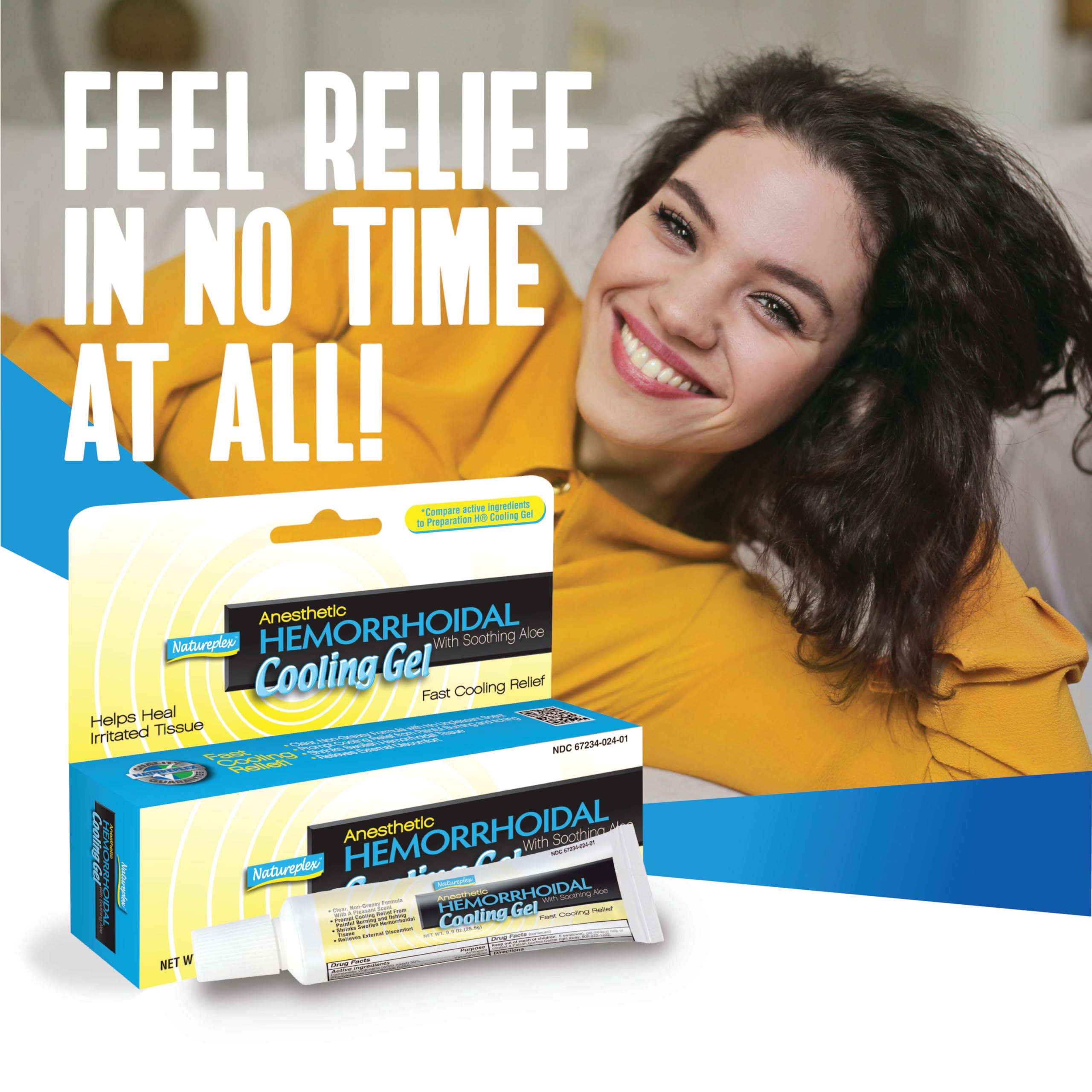 Natureplex Anesthetic Hemorrhoidal Cooling Gel with Soothing Aloe (6 Pack) Natureplex Au supplements