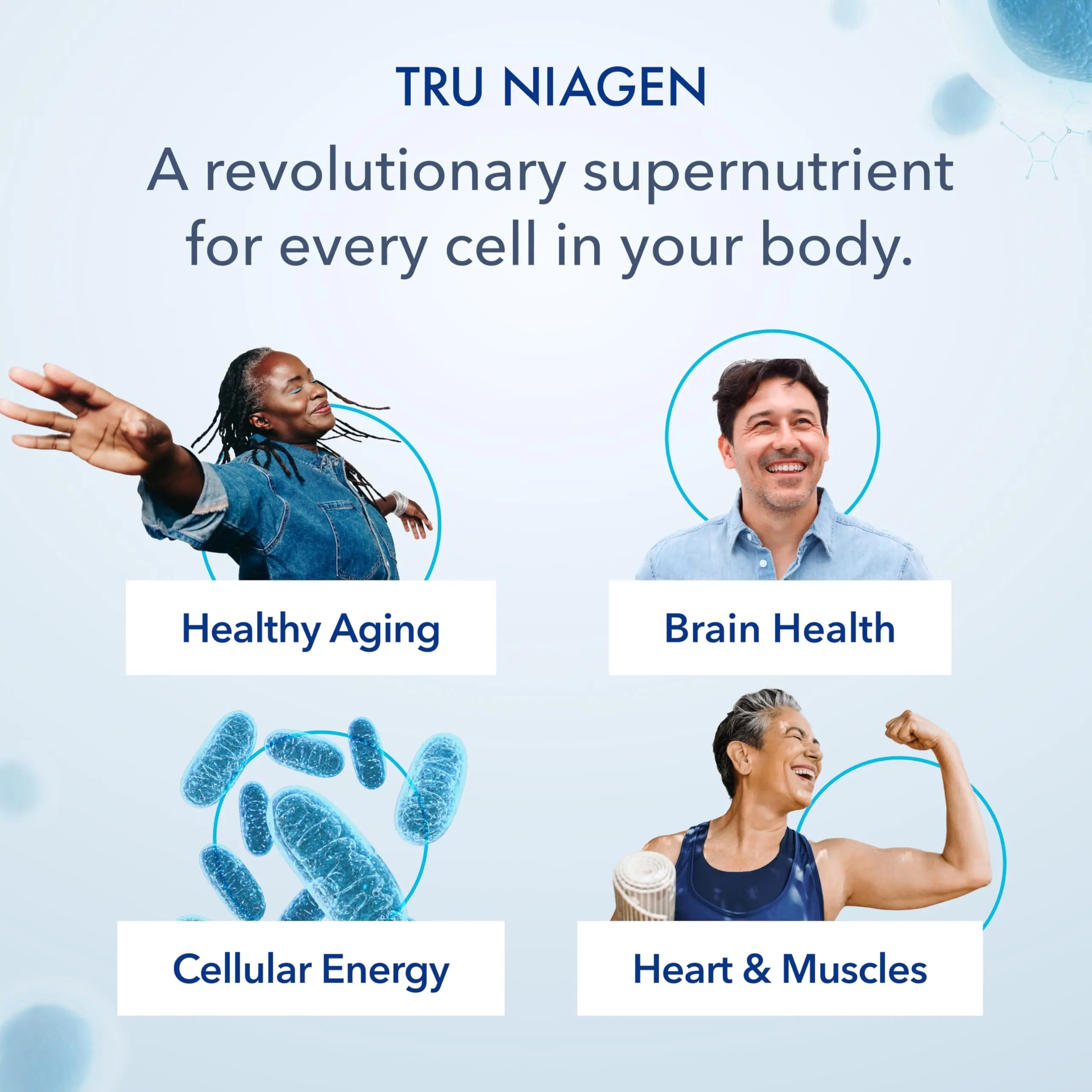 TRU NIAGEN BEAUTY NAD+ for Hair, Skin & Nails | Contains Niagen®, Astaxanthin, Hyaluronic Acid, Biotin | Supports Skin Elasticity & Moisture Retention | Daily Supplements for Men & Women | 30 Servings TRU NIAGEN Au supplements