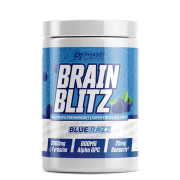 Phase One Nutrition Brain Blitz, Blue Razz - 20 Servings Phase One Nutrition Au supplements