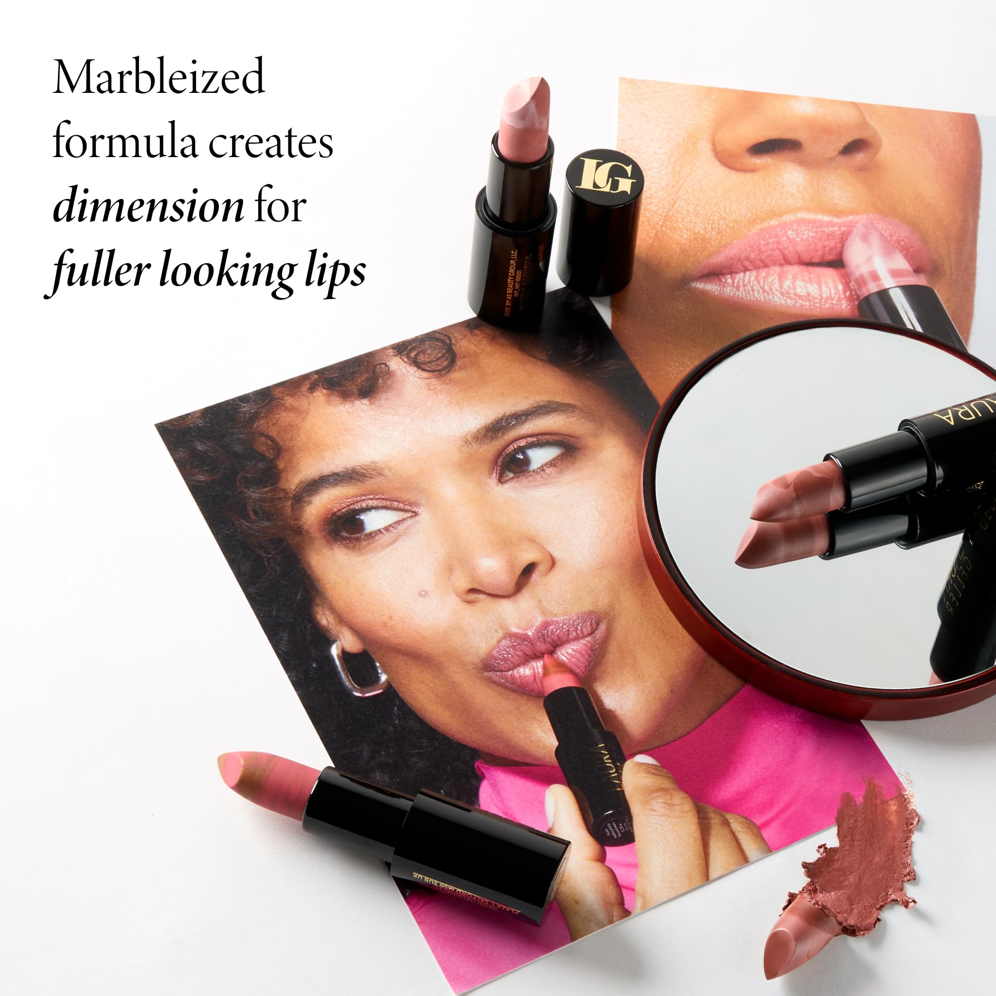 LAURA GELLER NEW YORK Italian Marble Sheer Lipstick - Al Fresco - Hydrating & Lightweight - Vitamin E & Caster Seed Oil - Cream Finish LAURA GELLER NEW YORK Au supplements