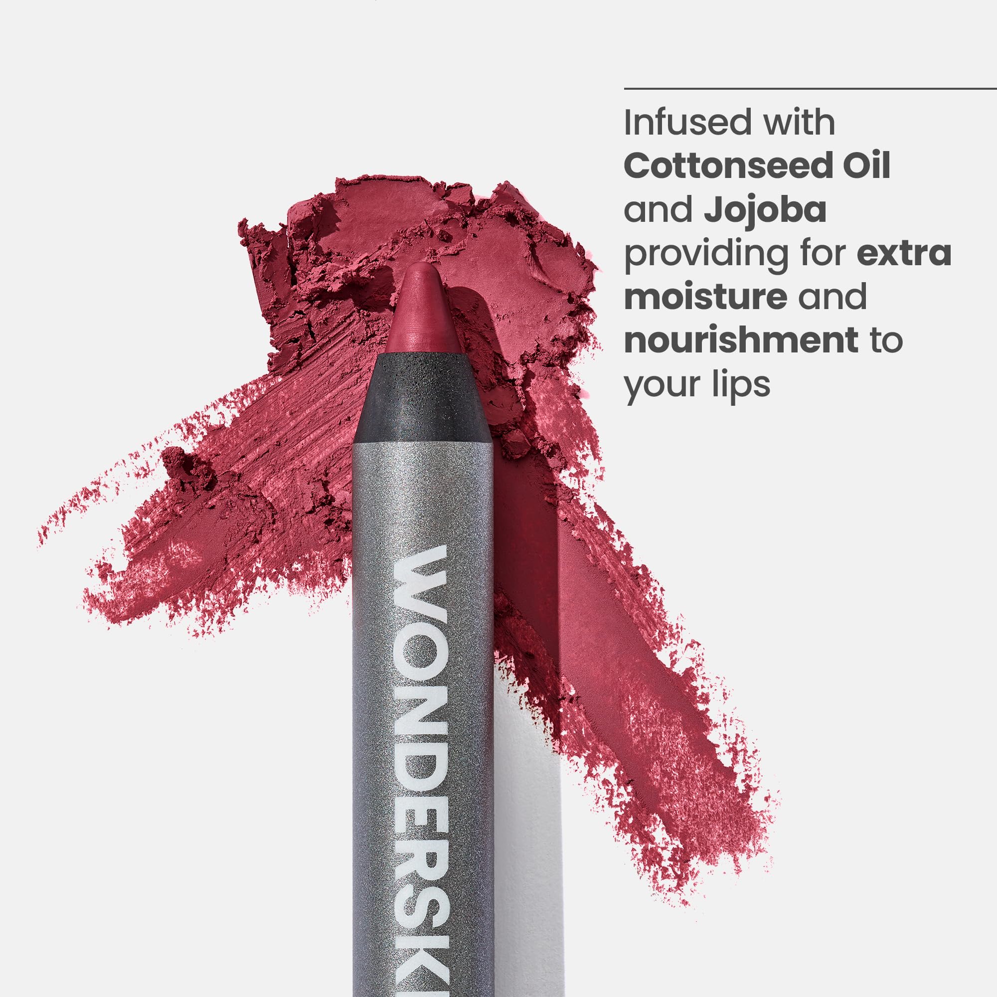 Wonderskin Lipliner Pencil - 360 Contour Lipliner, Long Lasting, Sharpenable, Waterproof and Transfer-Proof Nude Lip Liner Pencil (Rosewood) Wonderskin Au supplements