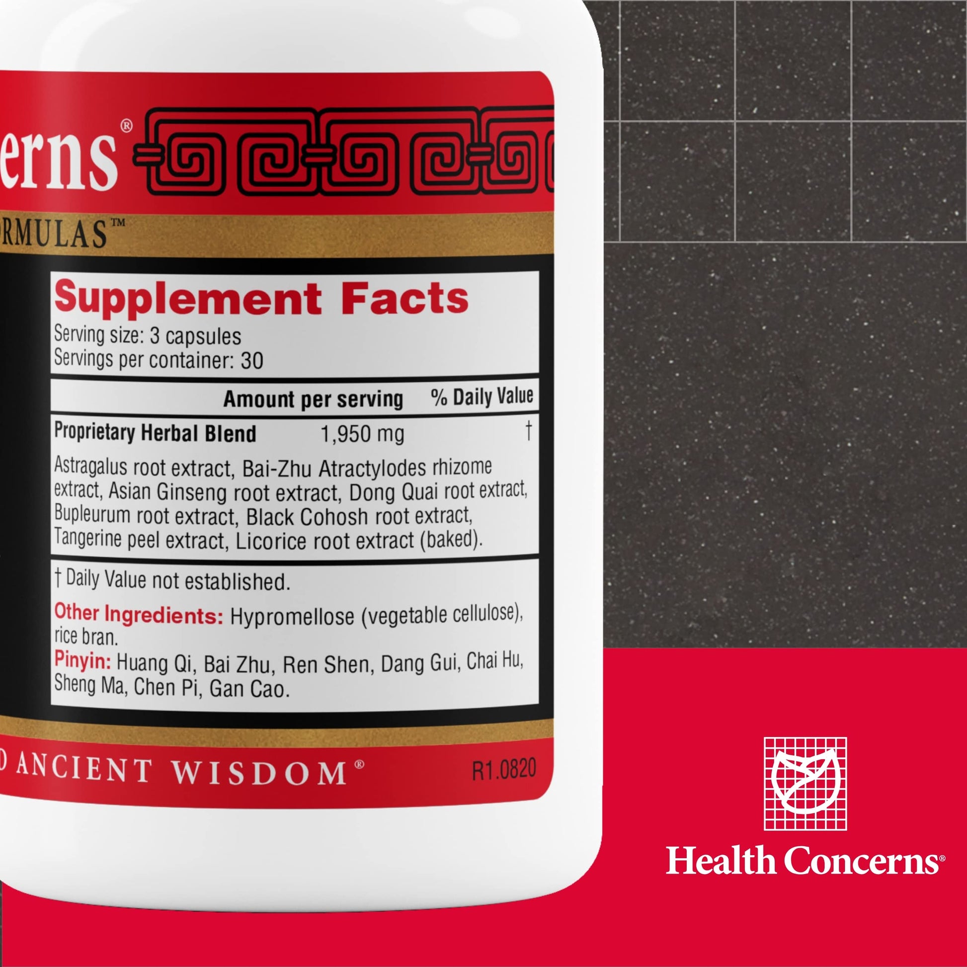 Health Concerns Raise Qi – Energy & Immune System Support – Bu Zhong Yi Qi Wan Formula – Astragalus, Ginseng & Dong Quai Herbal Supplement for Weakness, Digestion & Yang Qi Balance – 90 Capsules Health Concerns Au supplements