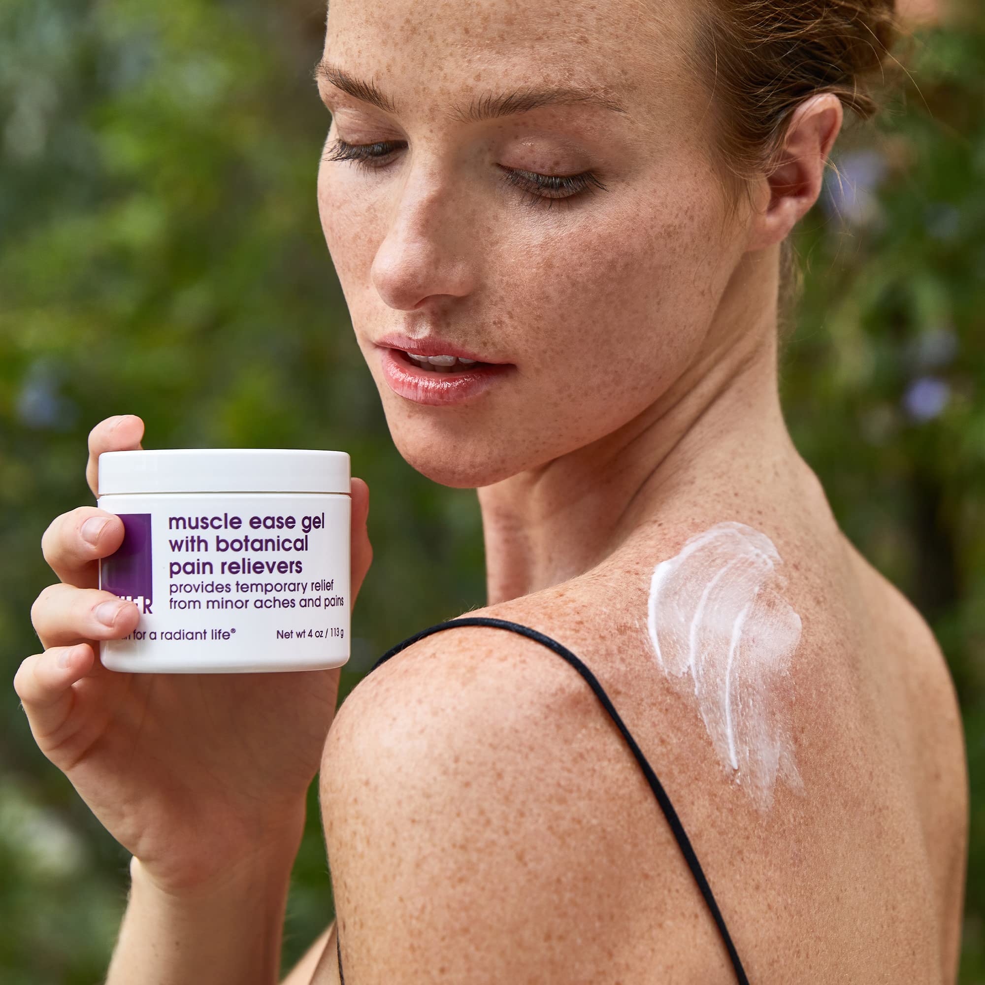 LATHER Muscle Pain Relief Gel - Muscle Therapy to Aid Muscle Soreness - Fast Acting Gel with Menthol Helps Ease Back Pain Relief, Neck Pain Relief, Knee Pain Relief, Lower Back Pain Relief - 4 Oz LATHER Au supplements