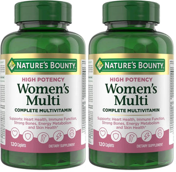 Nature's Bounty High Potency Women’s Complete Multivitamin, Daily Vitamin with Vitamin C, Supports Heart Health & Immune Function Nature's Bounty Au supplements