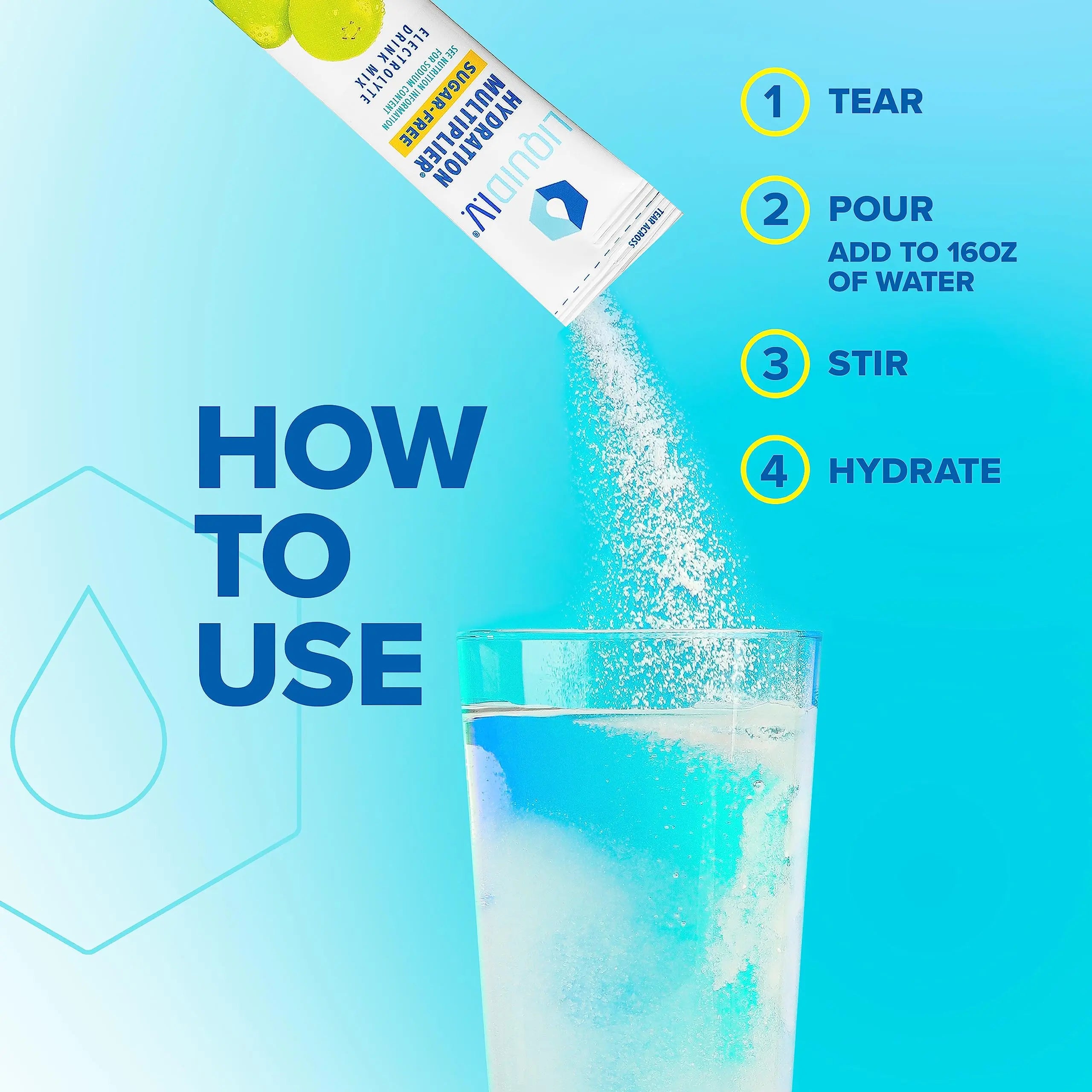 Liquid I.V. Sugar-Free Hydration Multiplier - Green Grape – Hydration Powder Packets Liquid I.V. Au supplements