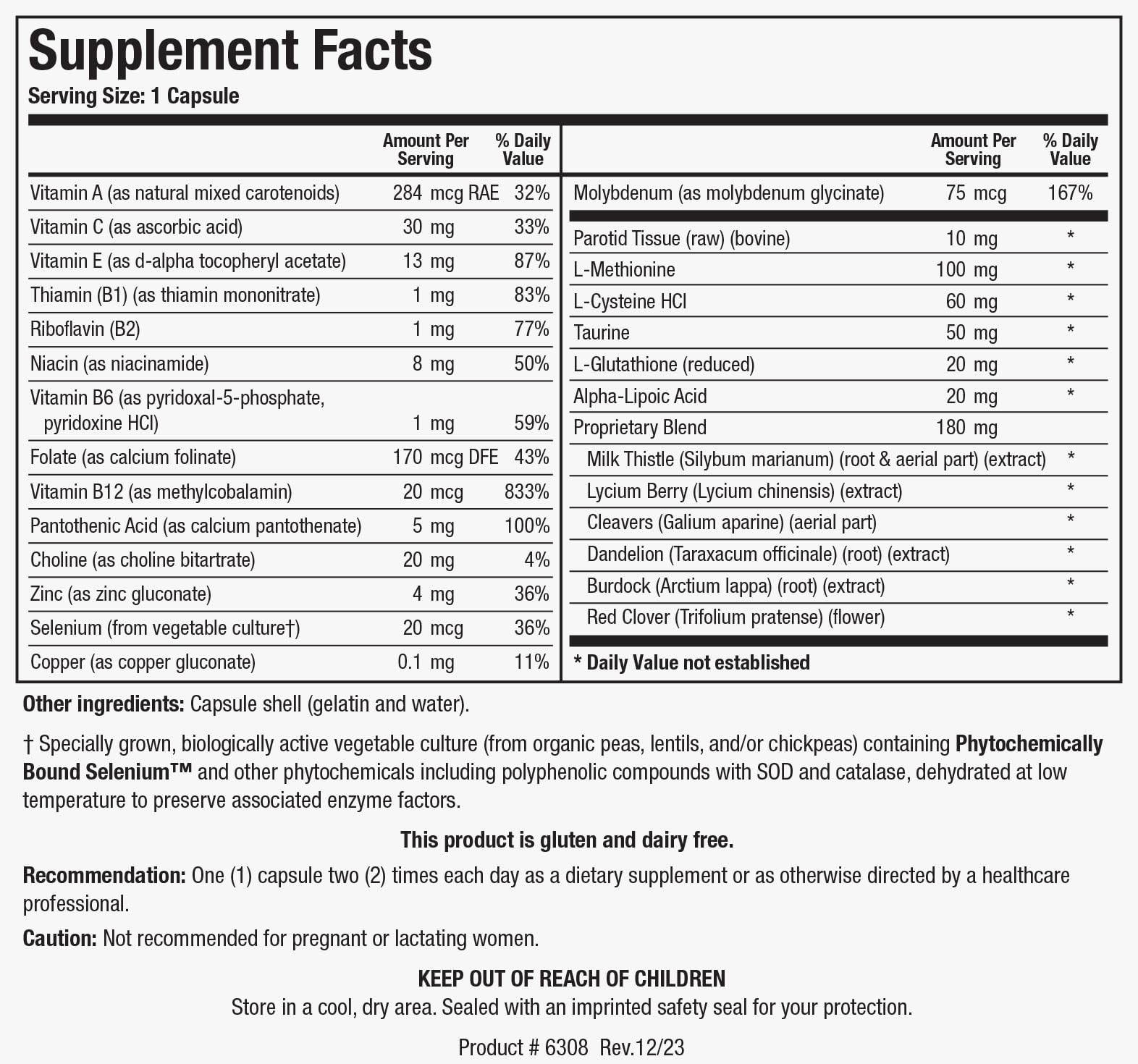 Biotics Research MCS-2 Metabolic Clearing Support, Liver Health, Potent Antioxidant Formula, Milk Thistle, Red Clover, 90 Capsules BIOTICS RESEARCH Au supplements