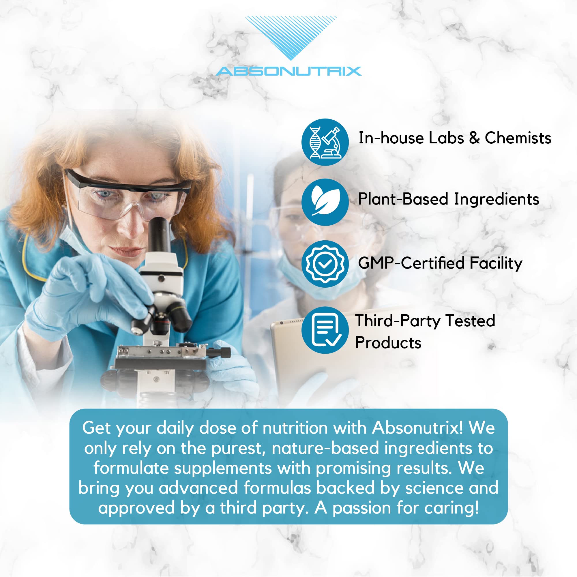 Absonutrix Dihydromyricetin - 520 mg, 120 Servings, Made in USA, Quick Absorption, Quality Potent Ingredients, Third-Party Tested, Non-GMO, GMP Certified, Cruelty Free Products Absonutrix Au supplements