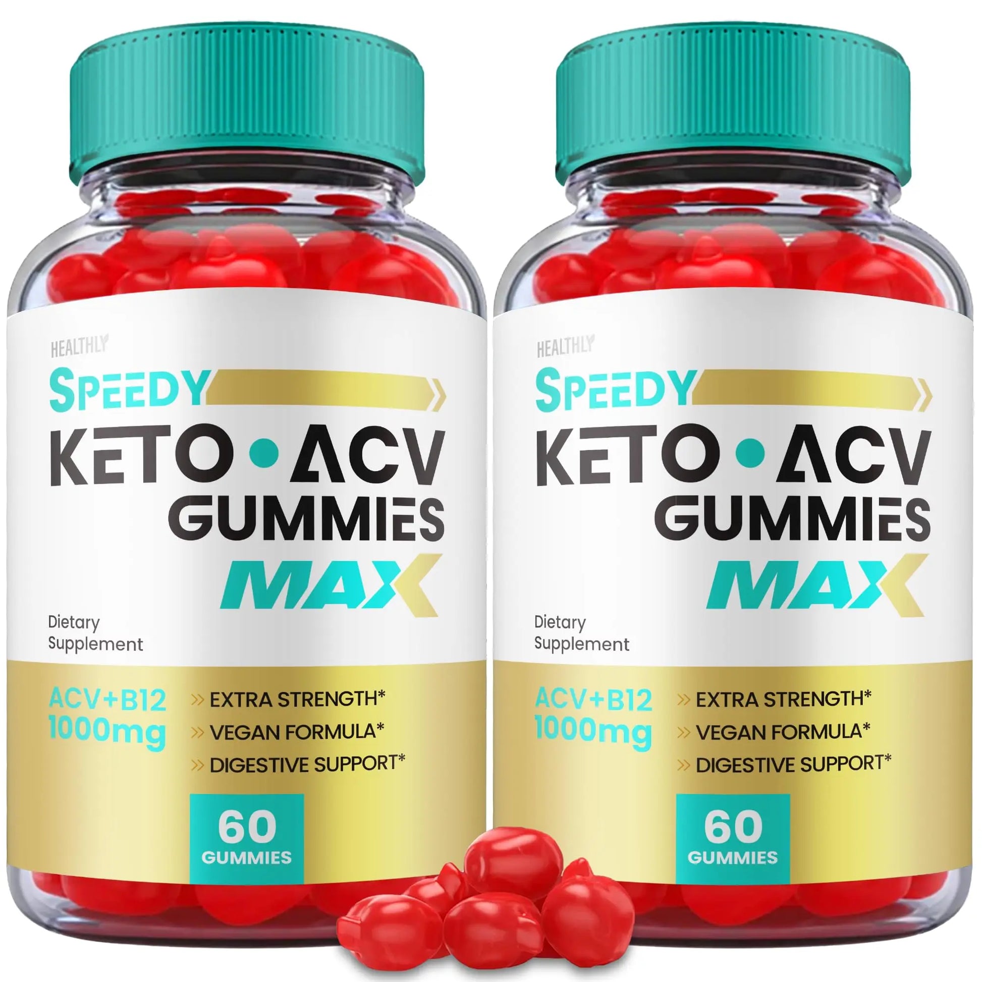 (2 Pack) Speedy Keto ACV Gummies Maximum Strength, Speedy Keto Plus ACV Gummies Healthly Au supplements