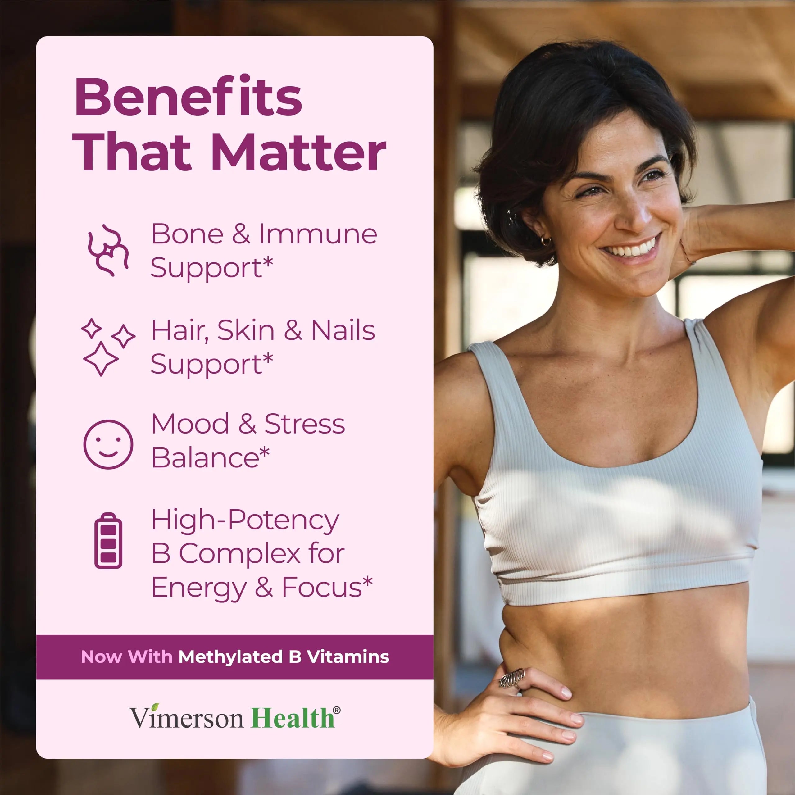 Multivitamin for Women – Methylated Womens Multivitamins & Multiminerals Capsules with Vitamin B12, A, D, C, Zinc, Magnesium Vimerson Health Au supplements